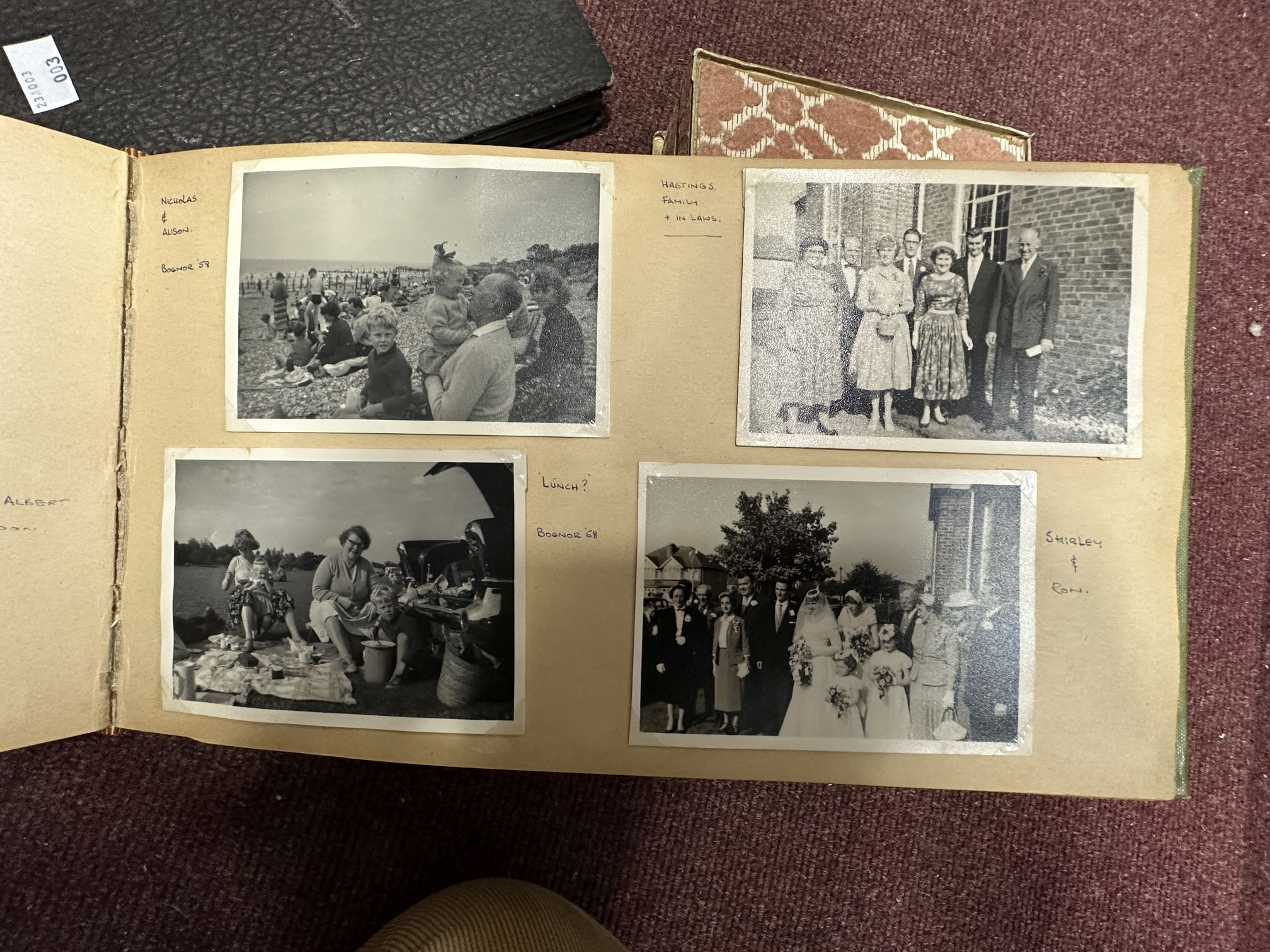 Albums of photographs from the early 1900s to the 1950s, social history, topographical, family, - Image 2 of 2