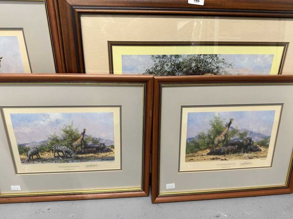 David Shepherd Signed Limited Edition Prints: - Image 2 of 2