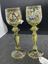 19th cent. Continental Glasses: