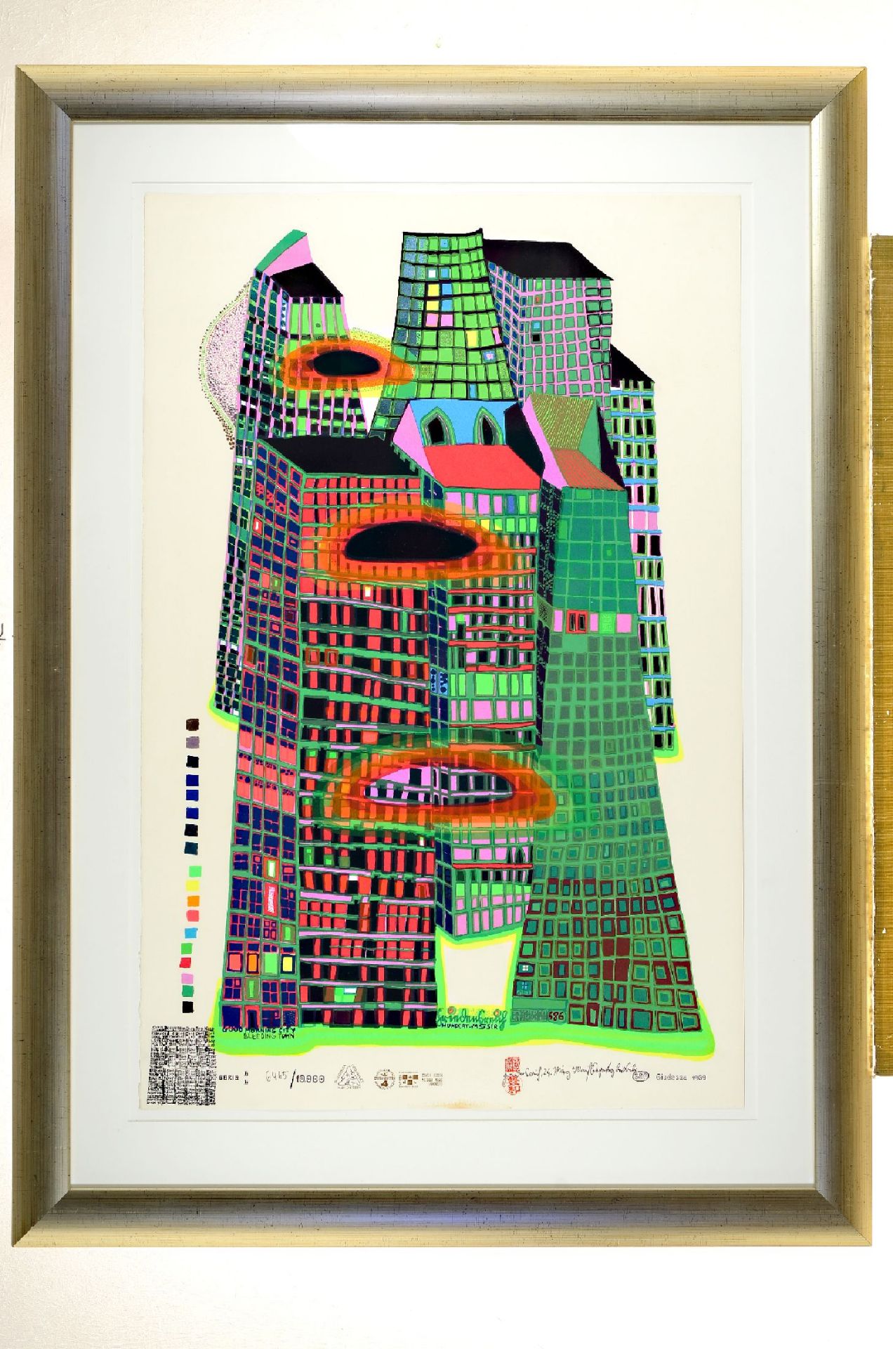 Friedensreich Hundertwasser, 1928 - 2000, Farbsiebdruck