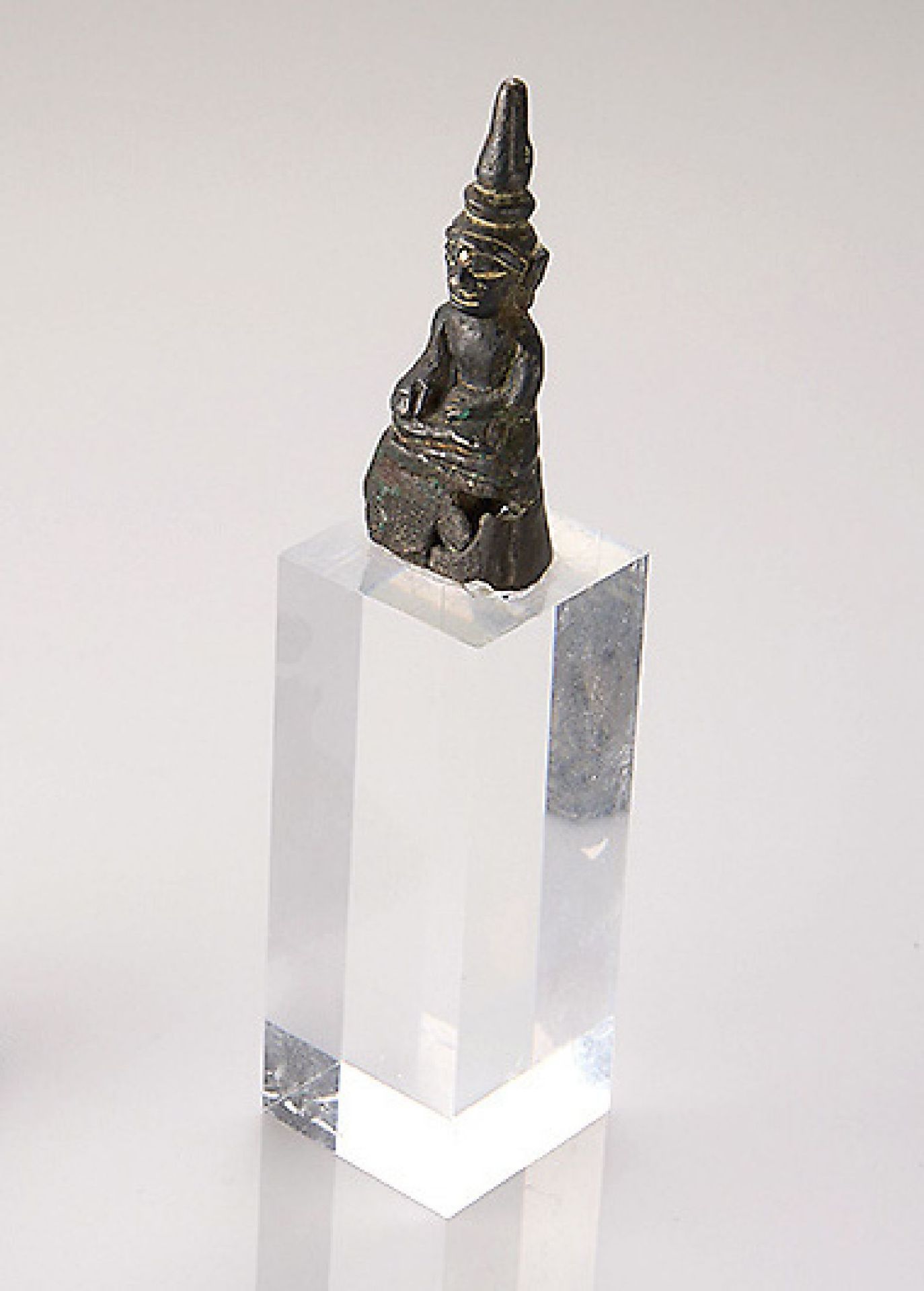 Bronze Statuette,   wohl Ende 18. Jhd., Bronze,