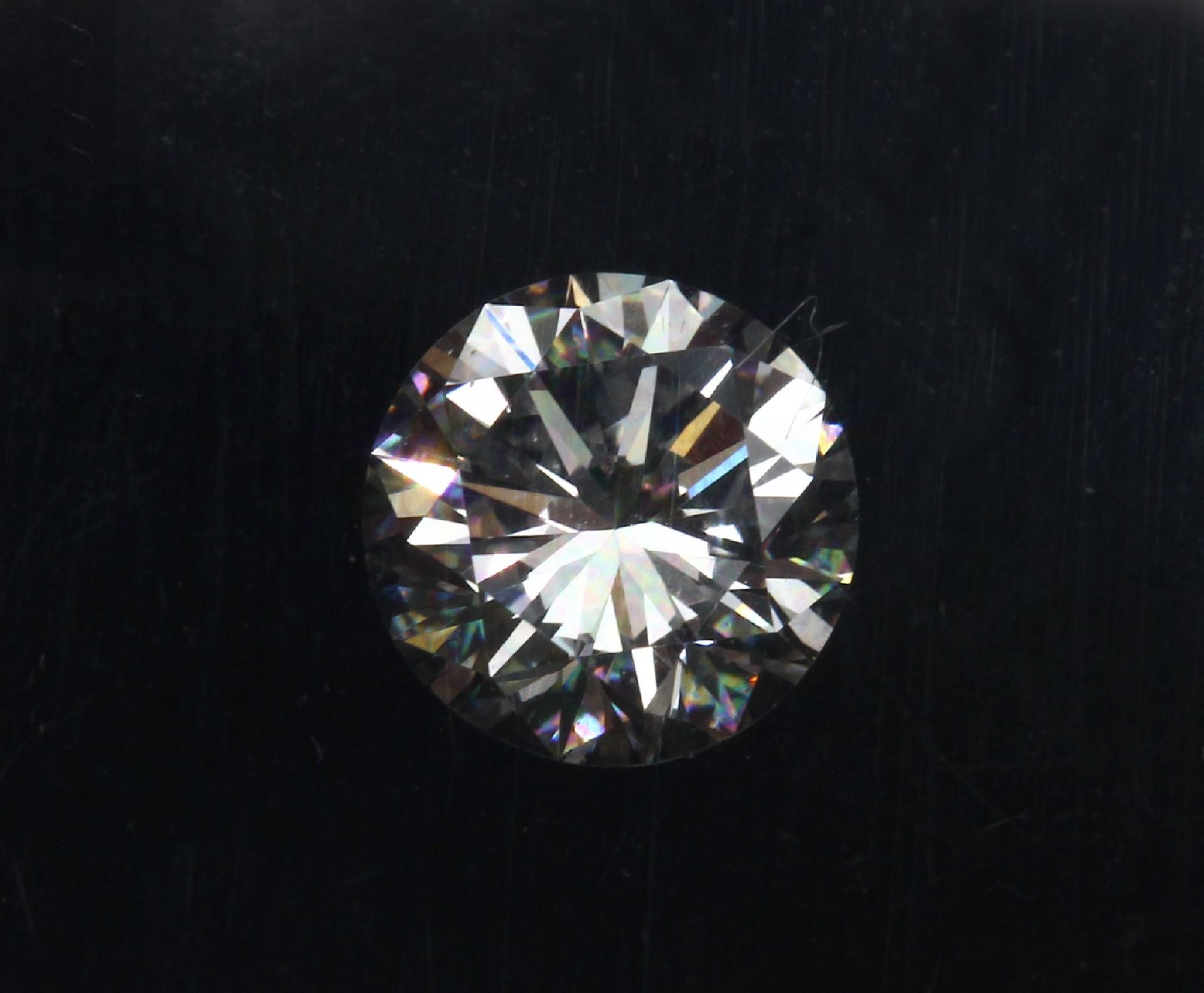 Brillant 0.617 ct feines Weiß+/vs, verplombt - Image 2 of 2