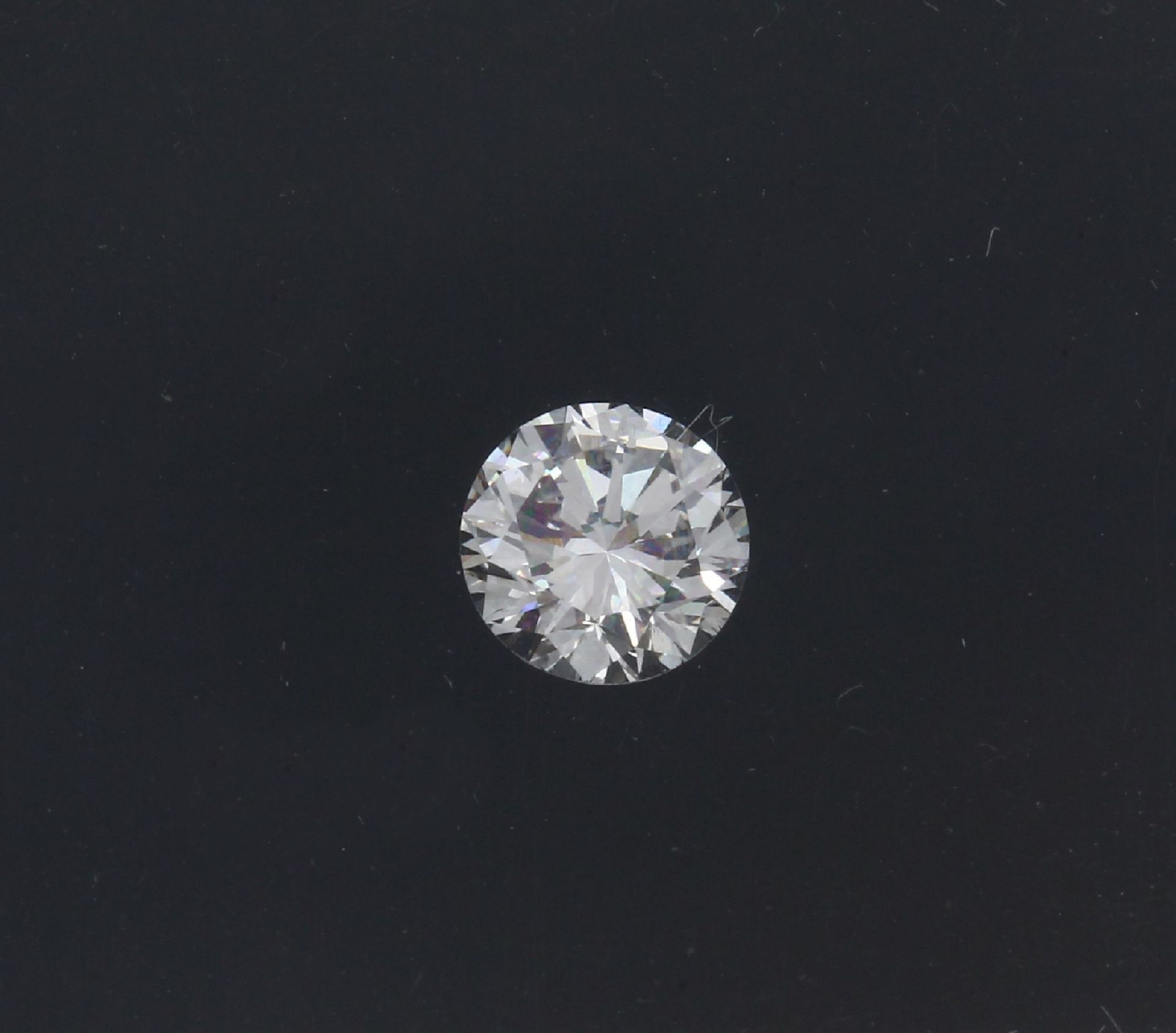 Brillant 0.617 ct feines Weiß+/vs, verplombt