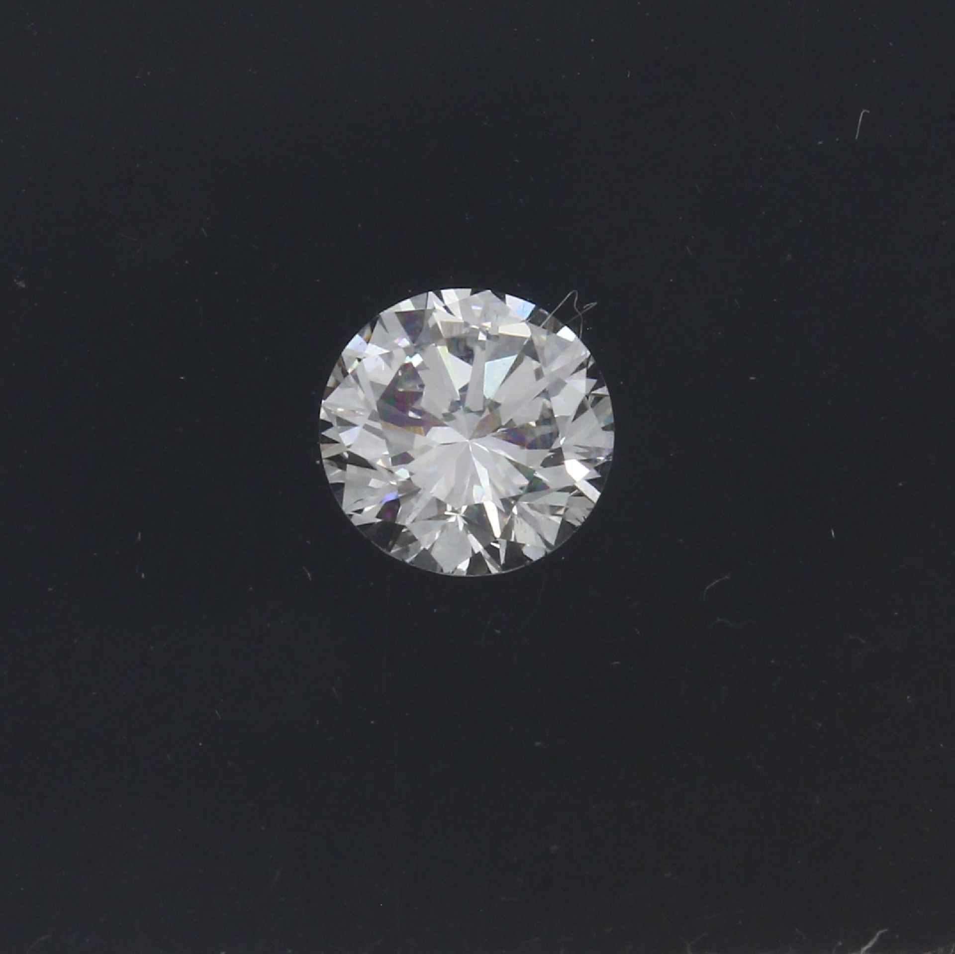 Loser Brillant, ca. 0.73 ct Weiß/vvs2-vs1 Schätzpreis: - Image 2 of 2