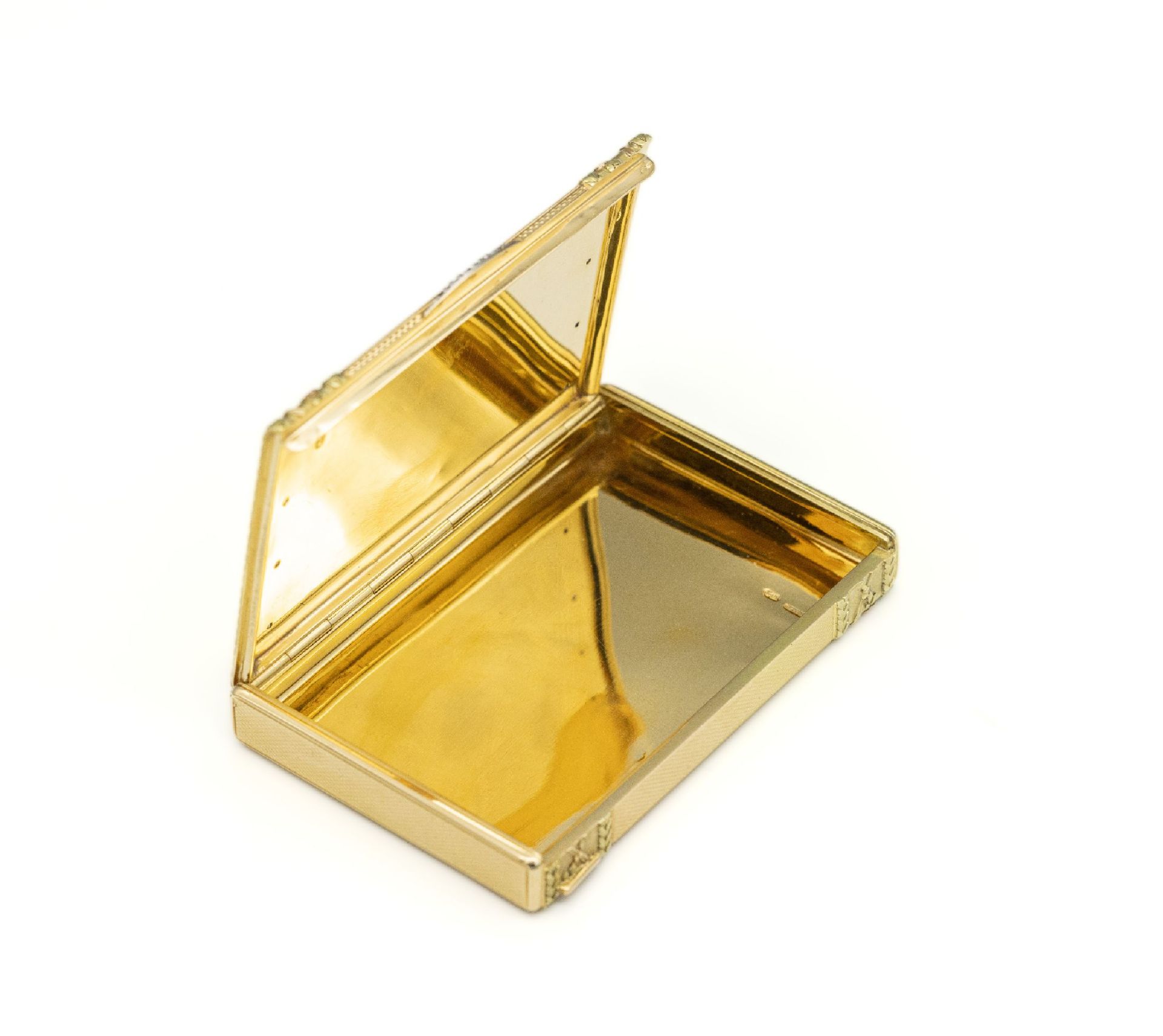 14 kt Gold FABERGE Zigaretten Etui/Tabatiere, - Image 3 of 3