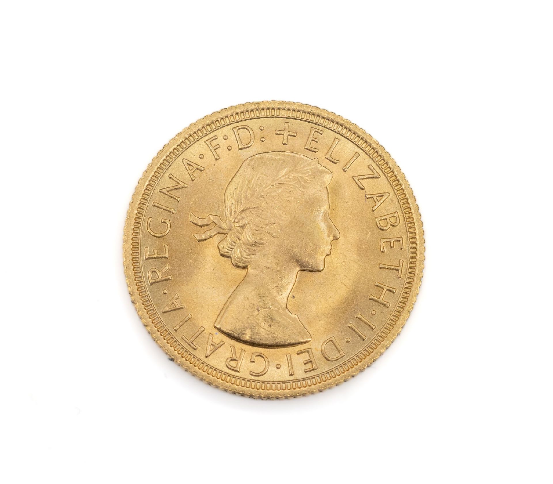 Goldmünze, Sovereign, Großbritannien, 1968,  Elizabeth