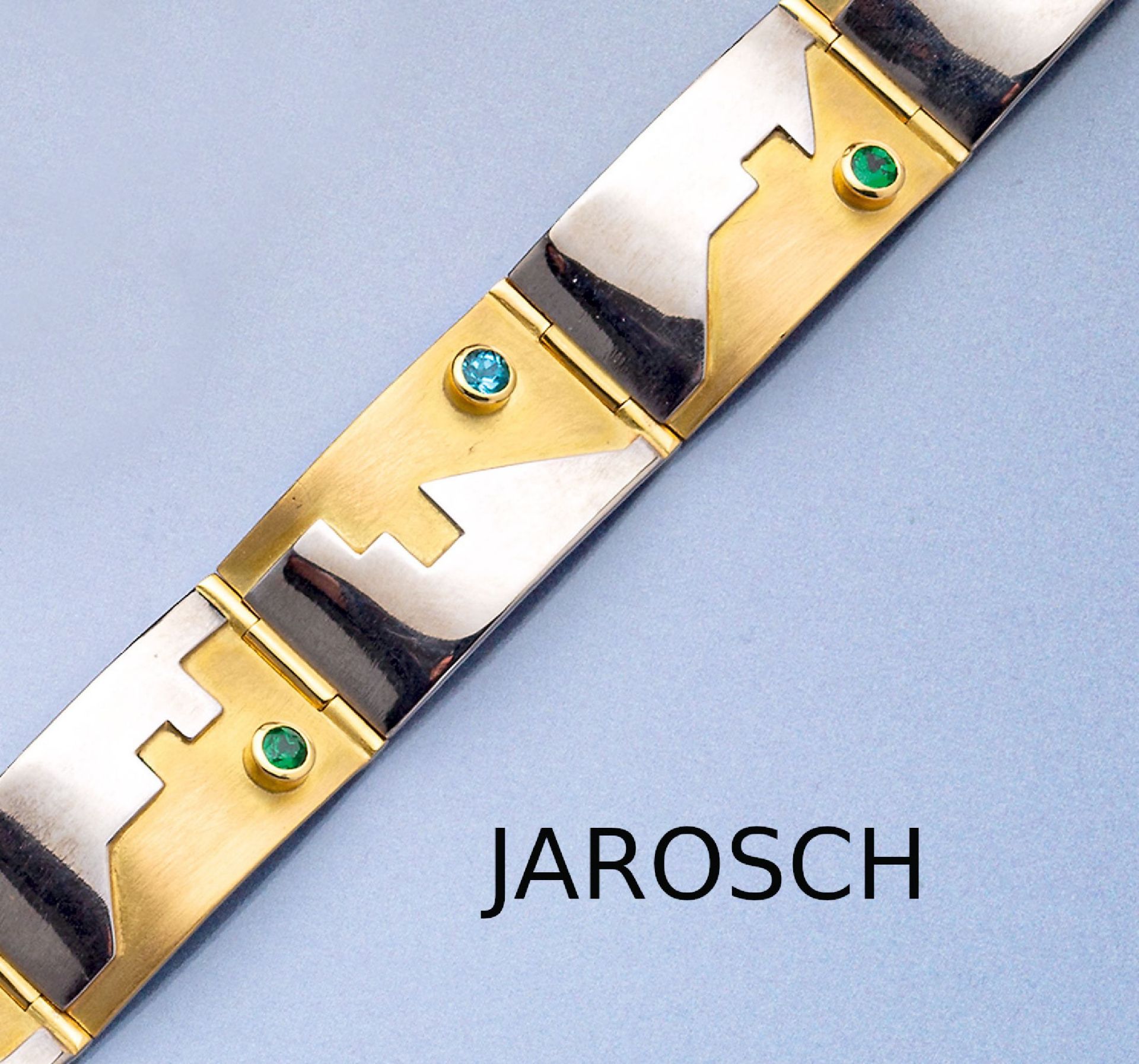 18 kt Gold Designer Armband Goldschmiede JAROSCH/Mannheim,