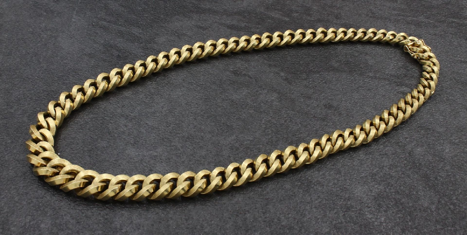 14 kt Gold Collier, GG 585/000, Meistermarke THEODOR - Image 2 of 2