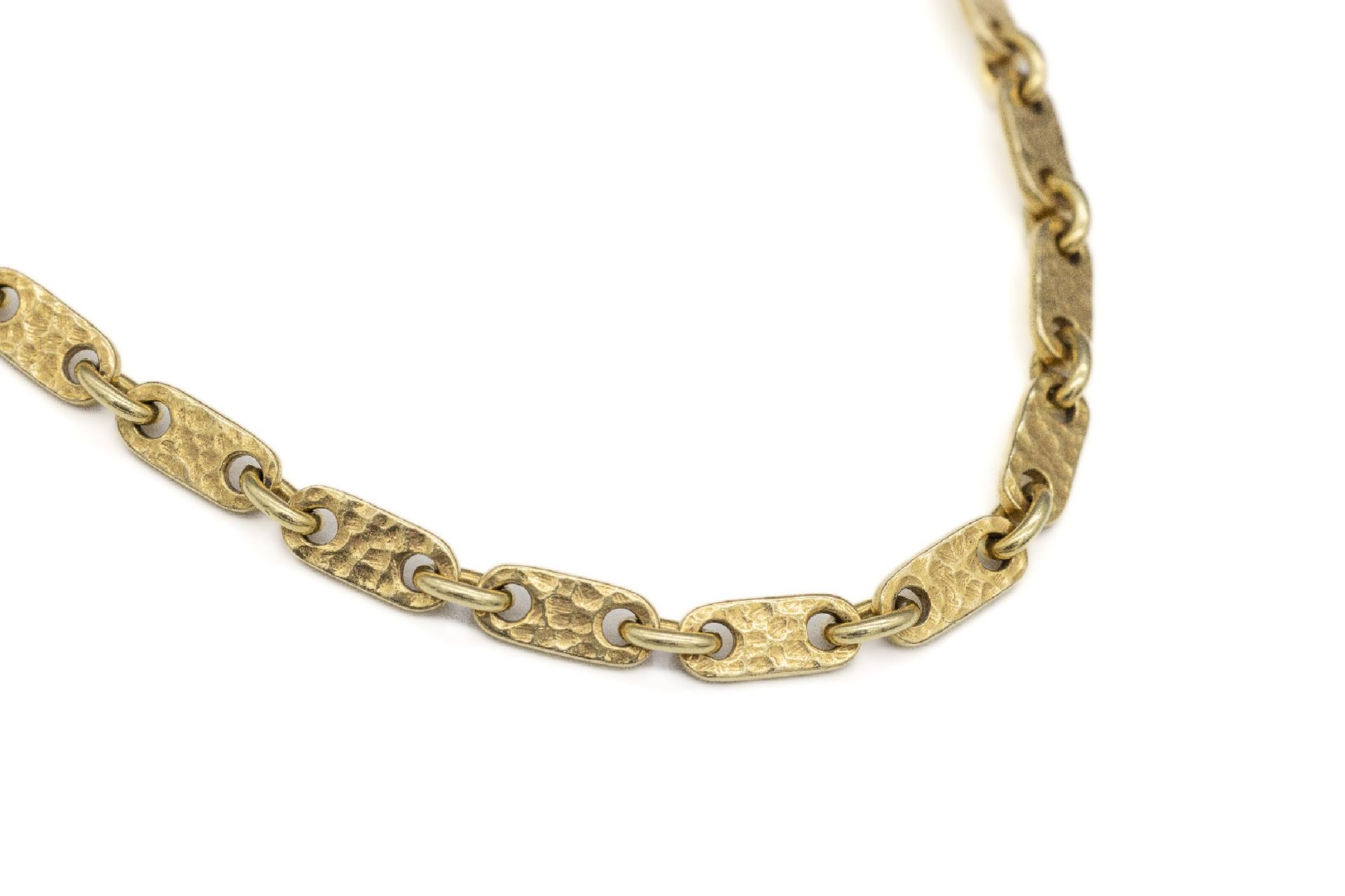 14 kt Gold Kette, GG 585/000, z.T. mit