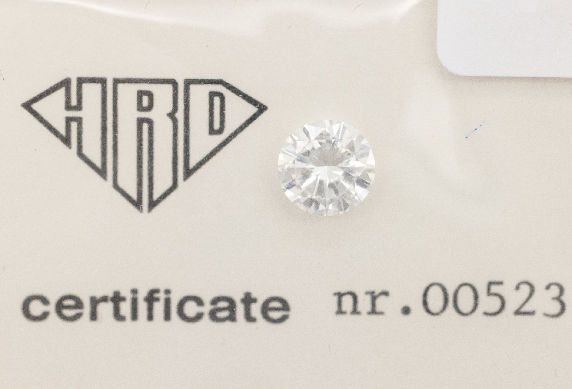 Loser Brillant, 1.06 ct feines Weiß (G)/lr, mit