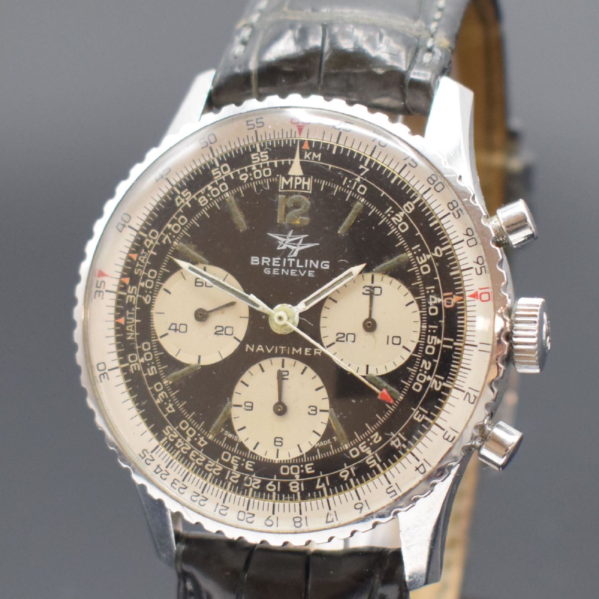 BREITLING Navitimer 806 Fliegerchronograph in Stahl, - Bild 2 aus 6