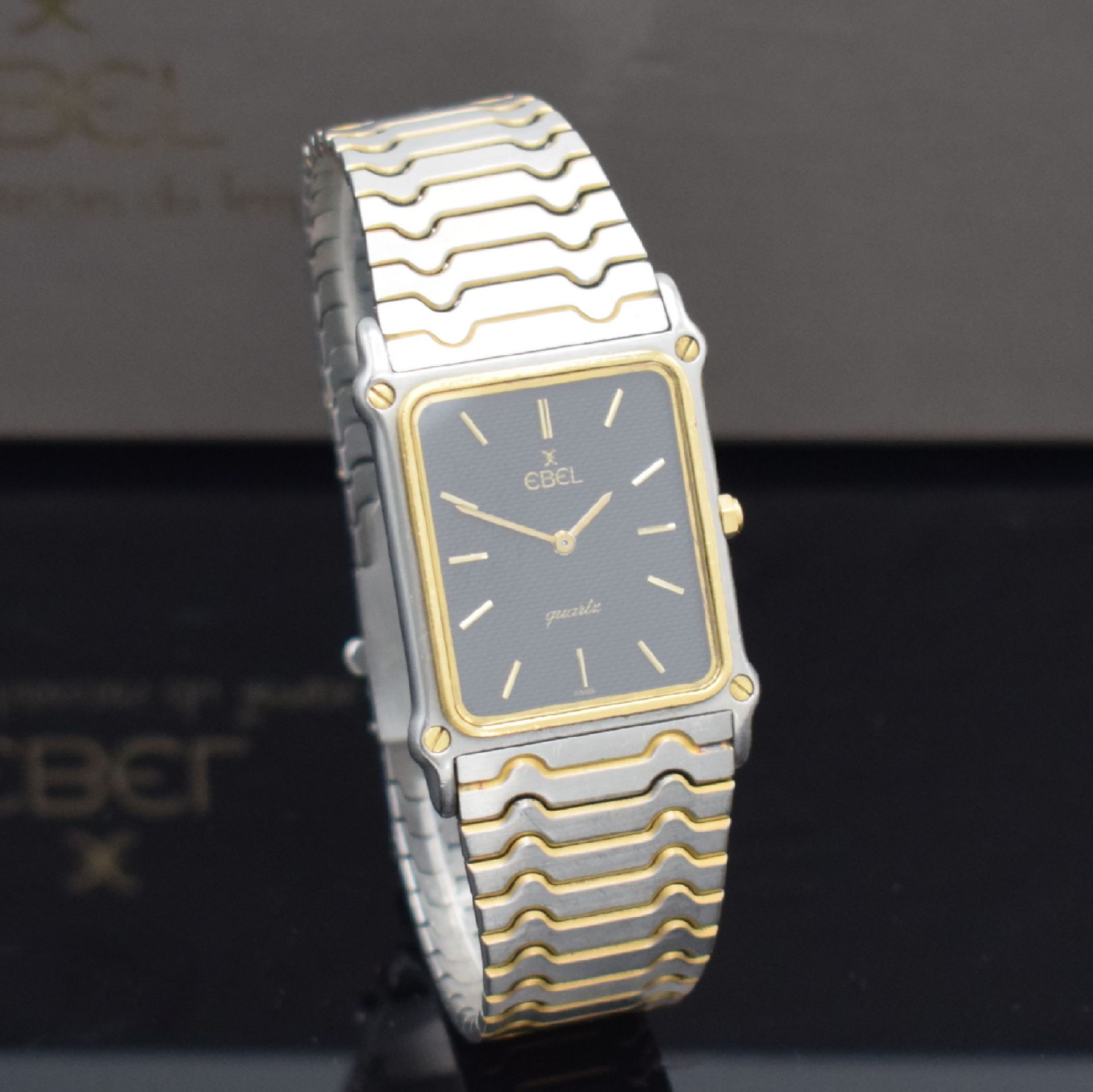 EBEL Armbanduhr in Edelstahl & Gold,  Schweiz um 1984, - Bild 4 aus 5