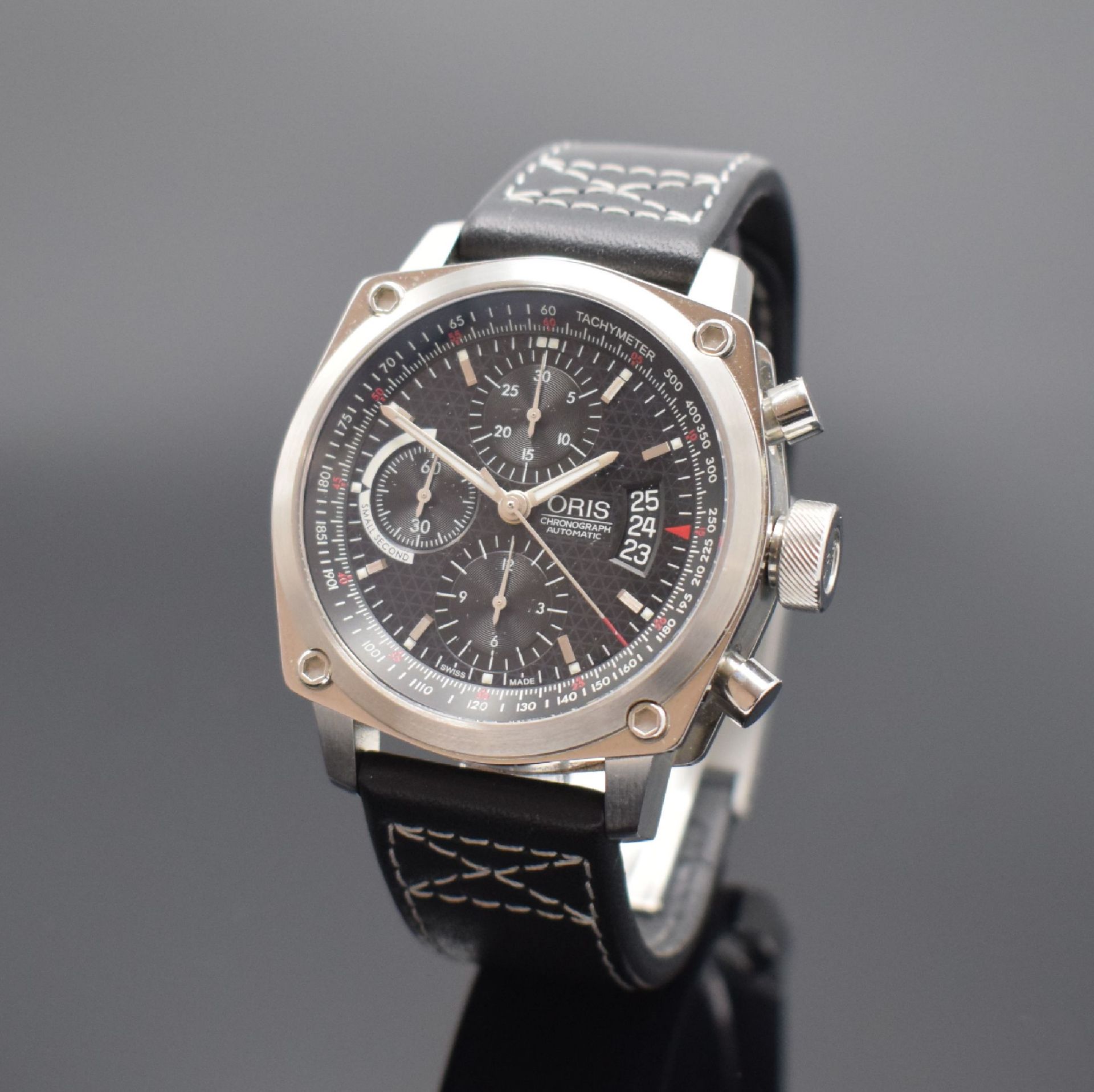 ORIS BC 4 Herrenchronograph in Stahl Referenz 7616,
