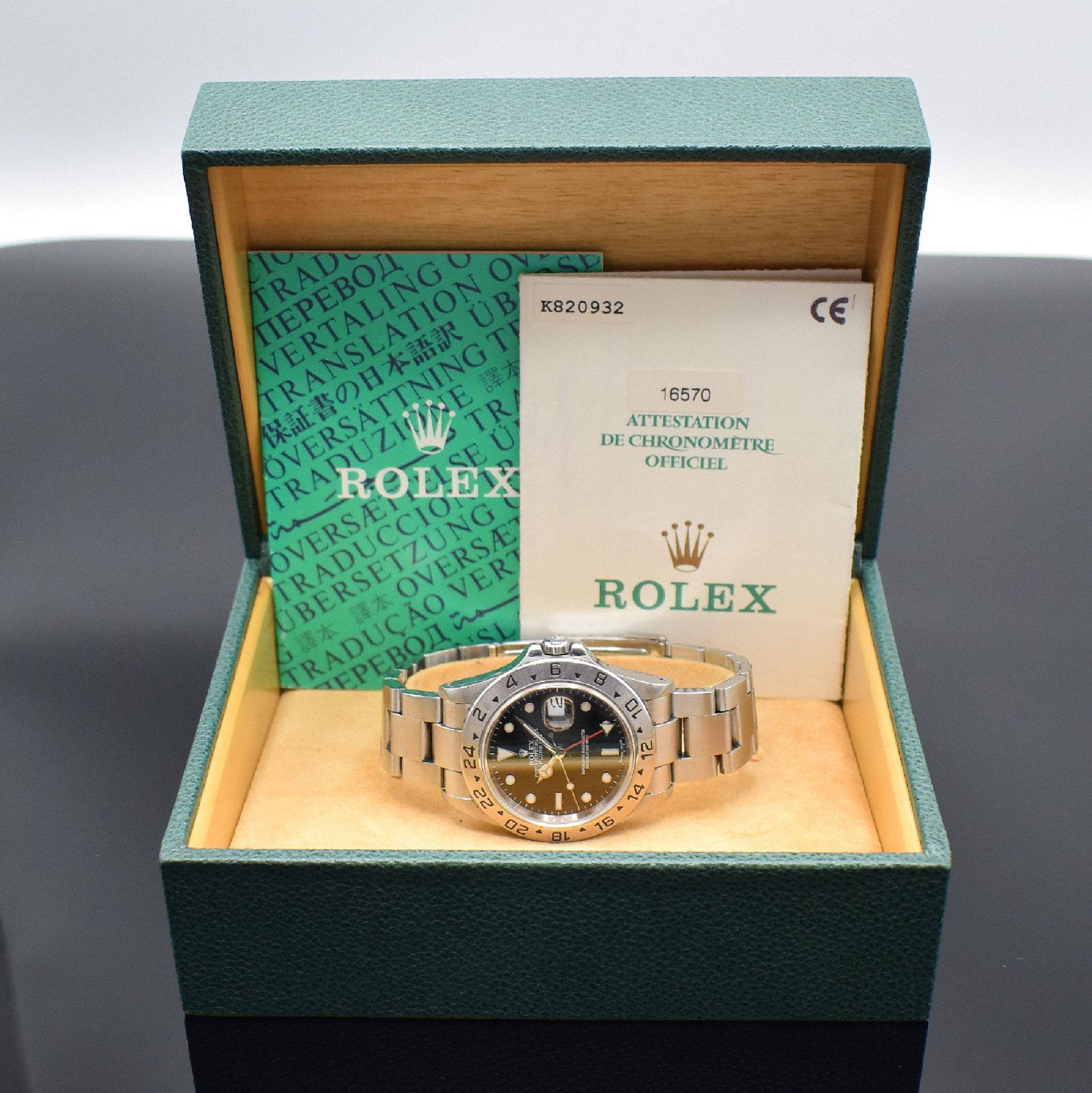 ROLEX Herrenarmbanduhr Oyster Perpetual Date Explorer II - Bild 6 aus 6