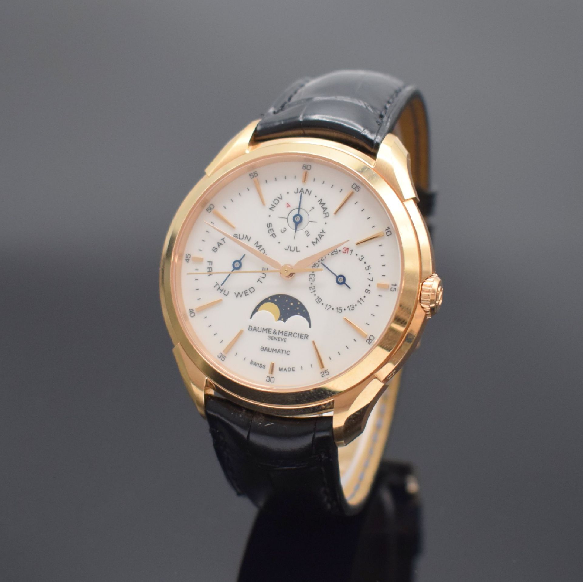 BAUME & MERCIER Baumatic Herrenarmbanduhr mit ewigem