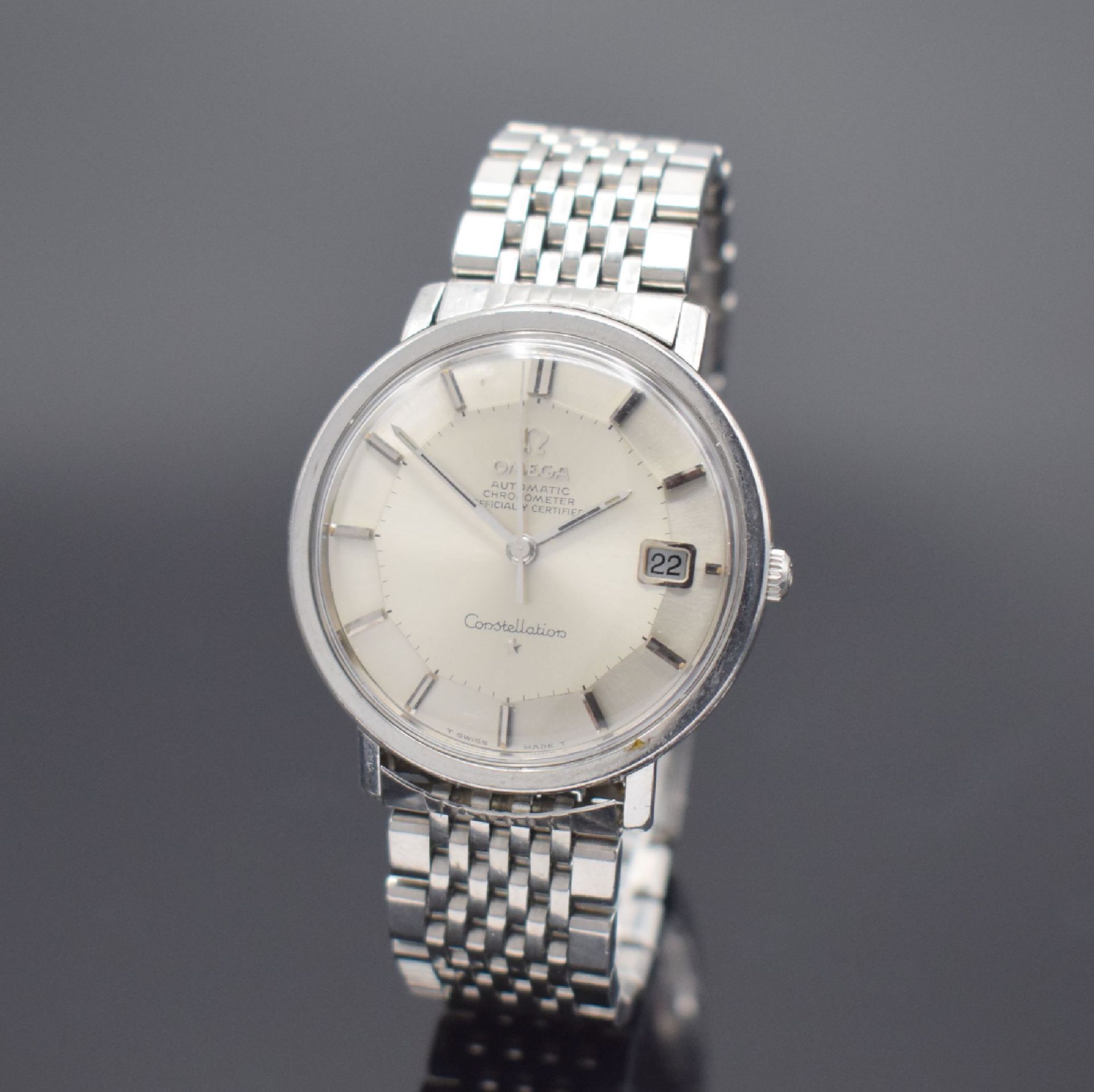 OMEGA Constellation Chronometer Herrenarmbanduhr in Stahl