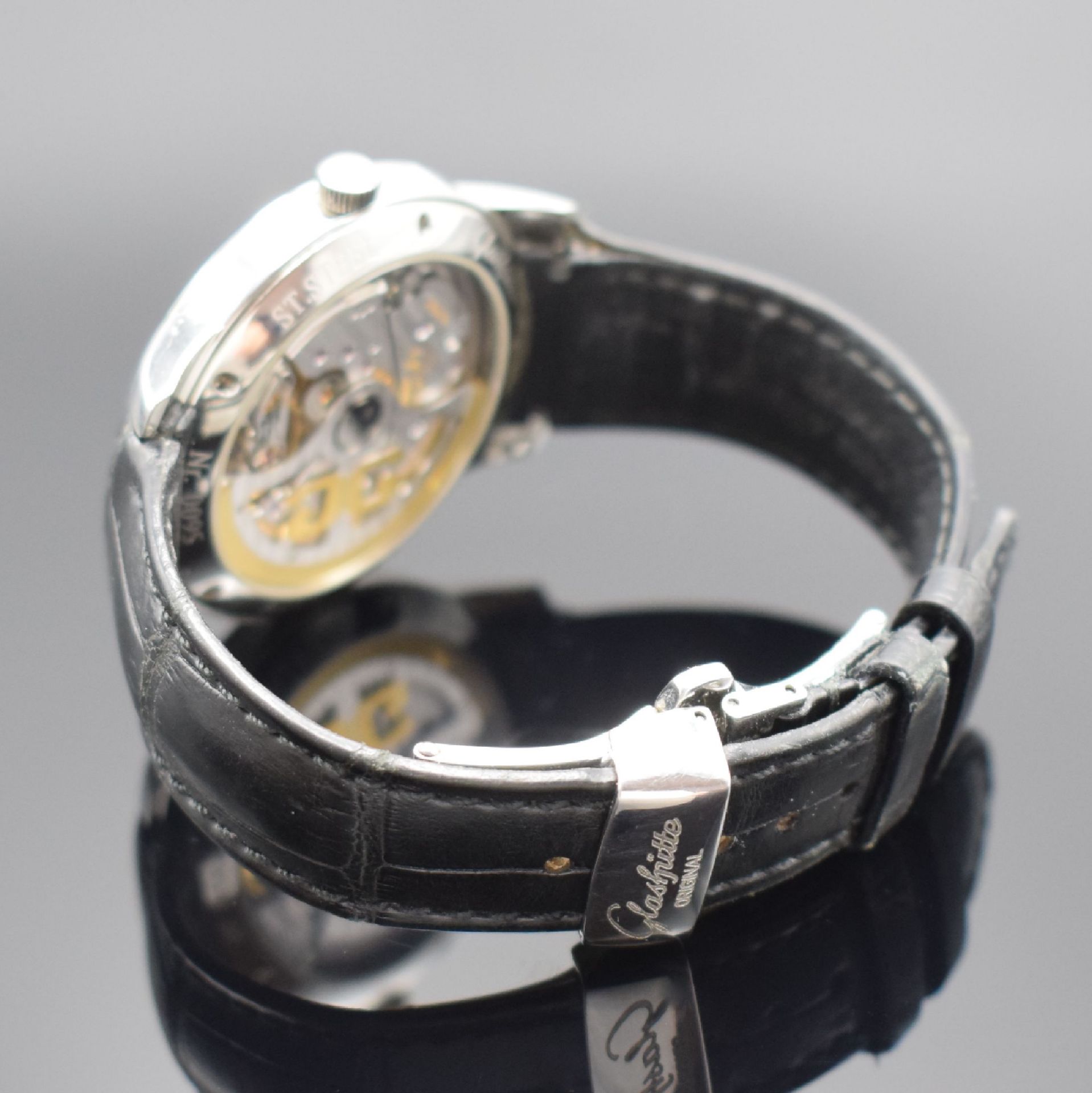 GLASHÜTTE ORIGINAL Herrenarmbanduhr Senator Referenz - Image 3 of 7