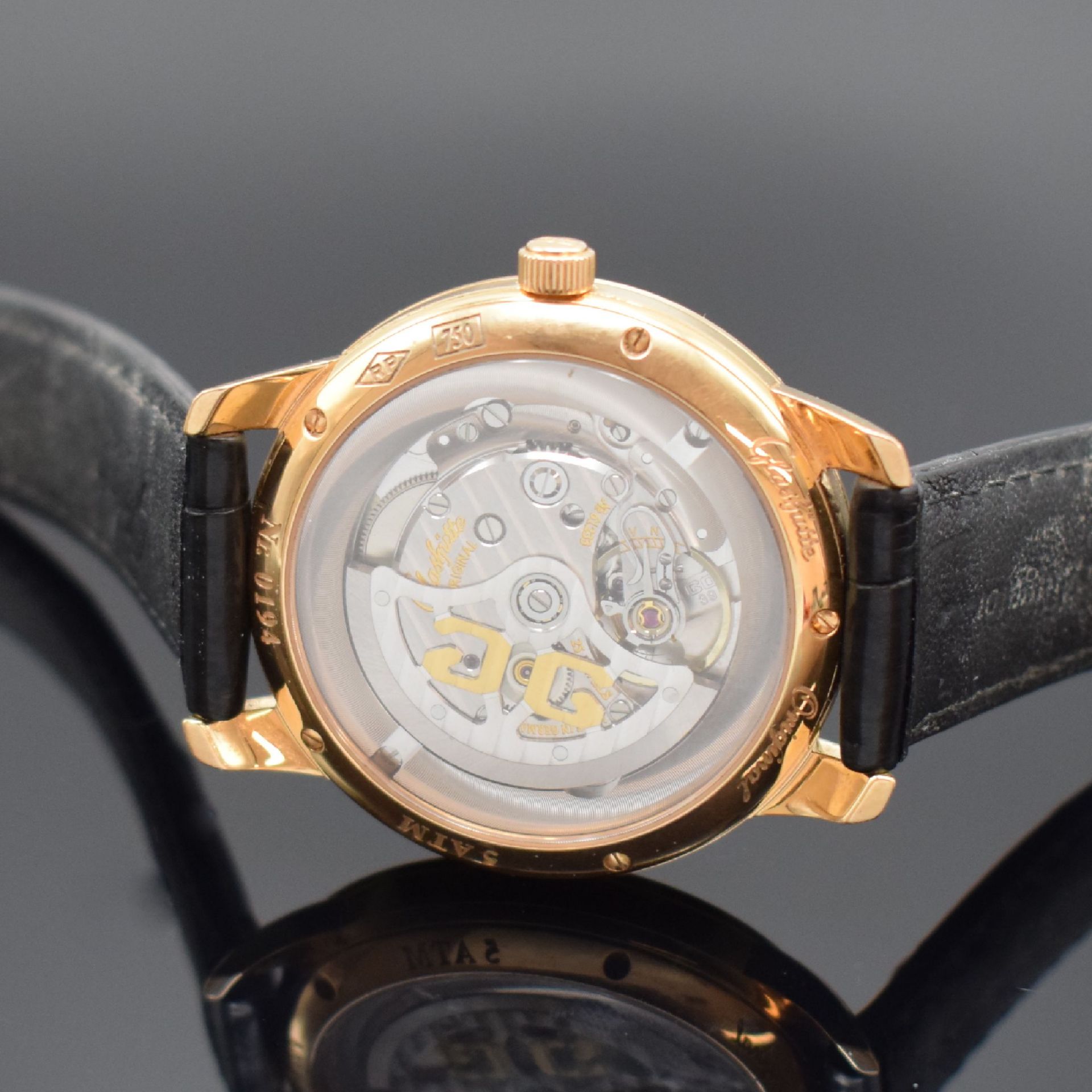 GLASHÜTTE ORIGINAL Senator Herrenarmbanduhr in RoseG - Image 6 of 8