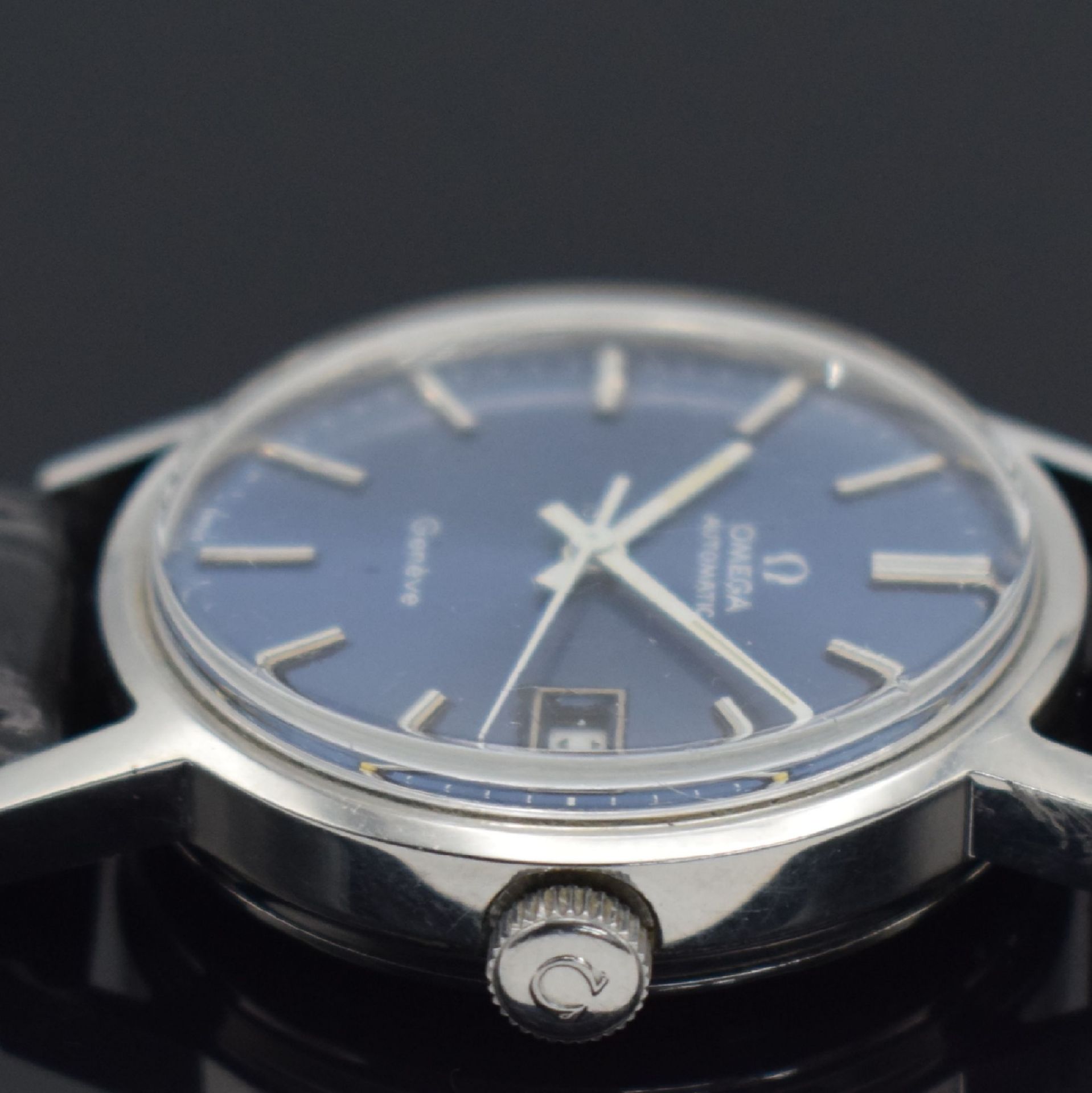 OMEGA Geneve Herrenarmbanduhr in Stahl Referenz 166 0098, - Image 3 of 7