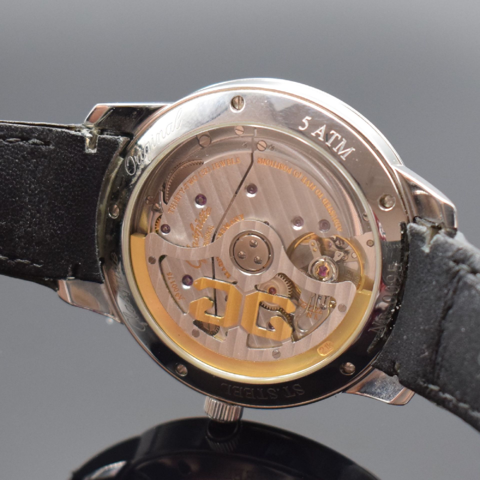 GLASHÜTTE ORIGINAL Herrenarmbanduhr Senator Referenz - Image 6 of 7