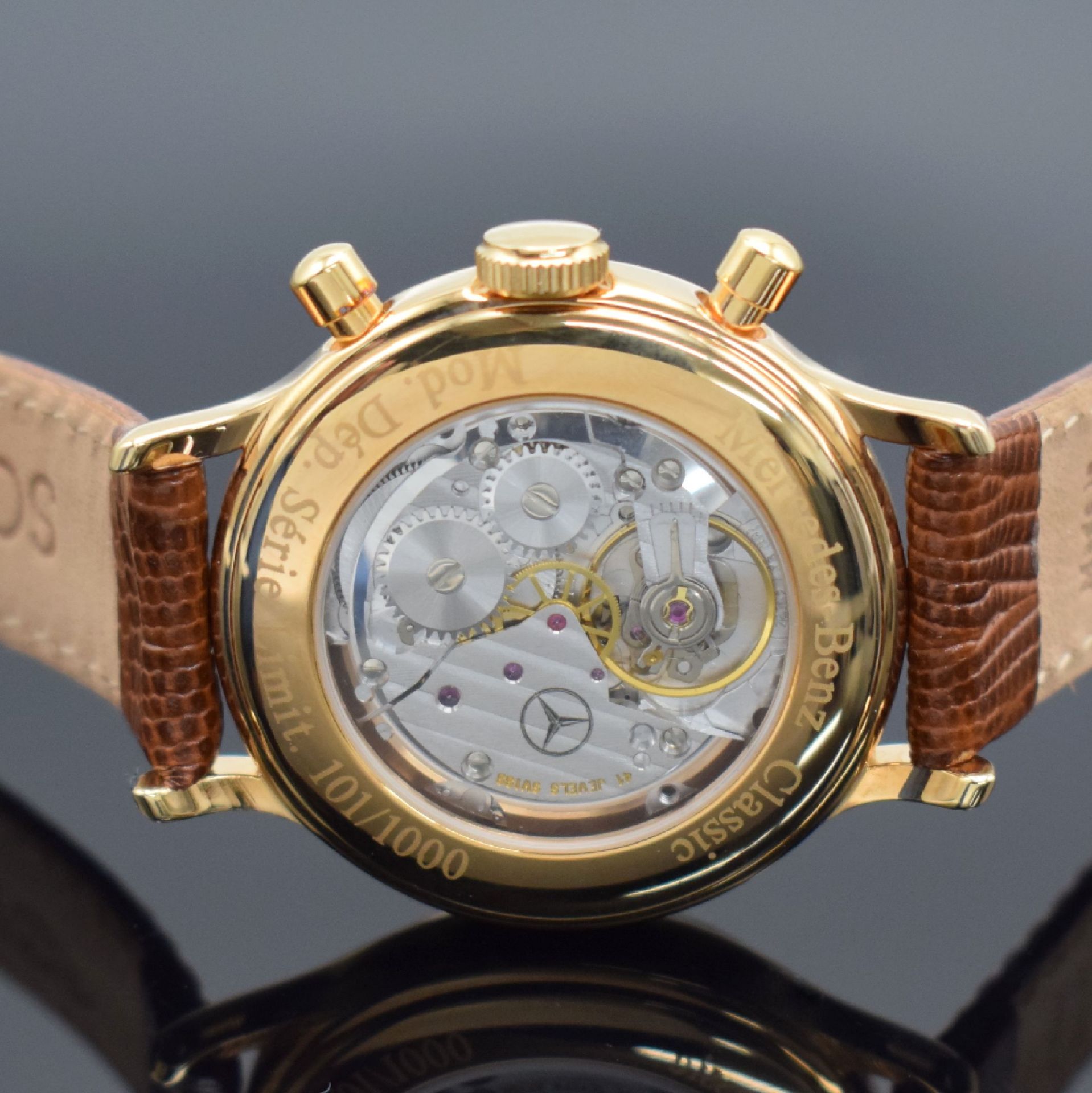 TELDA Juan Manuel Fangio Herrenarmbanduhr mit Chronograph - Bild 5 aus 6