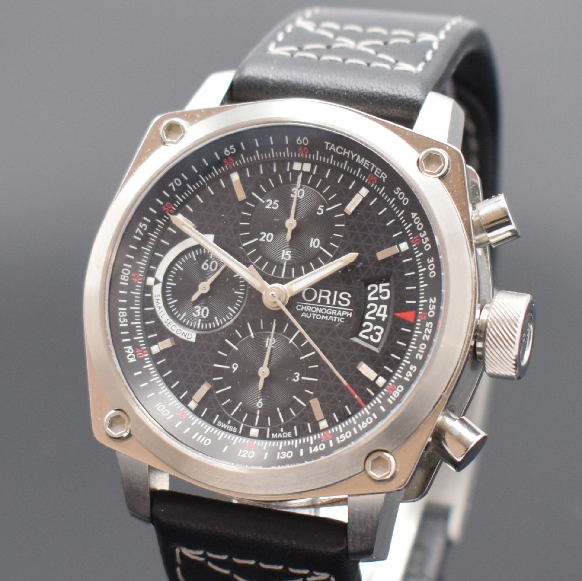 ORIS BC 4 Herrenchronograph in Stahl Referenz 7616, - Image 2 of 7