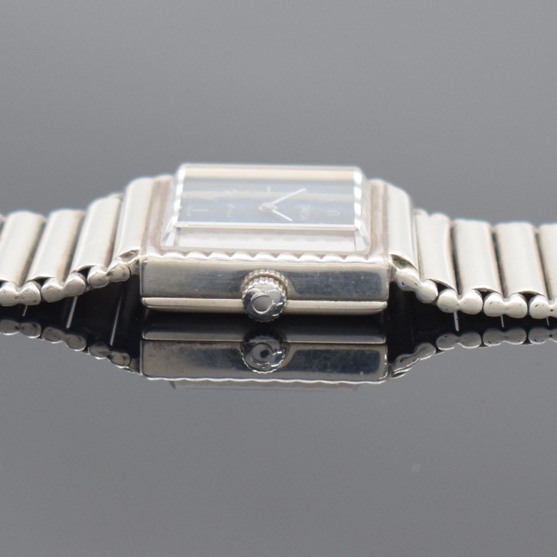 OMEGA De Ville Armbanduhr in 925er Silber,  Schweiz um - Bild 6 aus 10