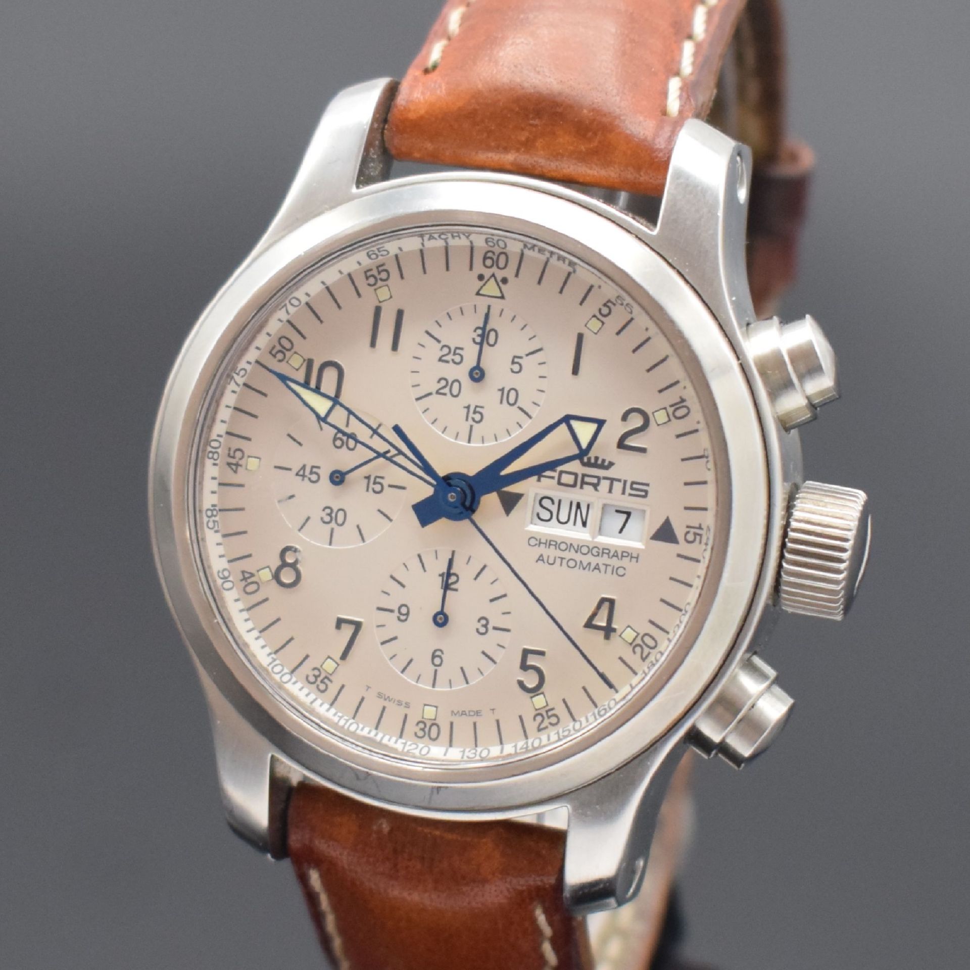 FORTIS B42 Herrenarmbanduhr mit Chronograph Referenz - Image 2 of 7