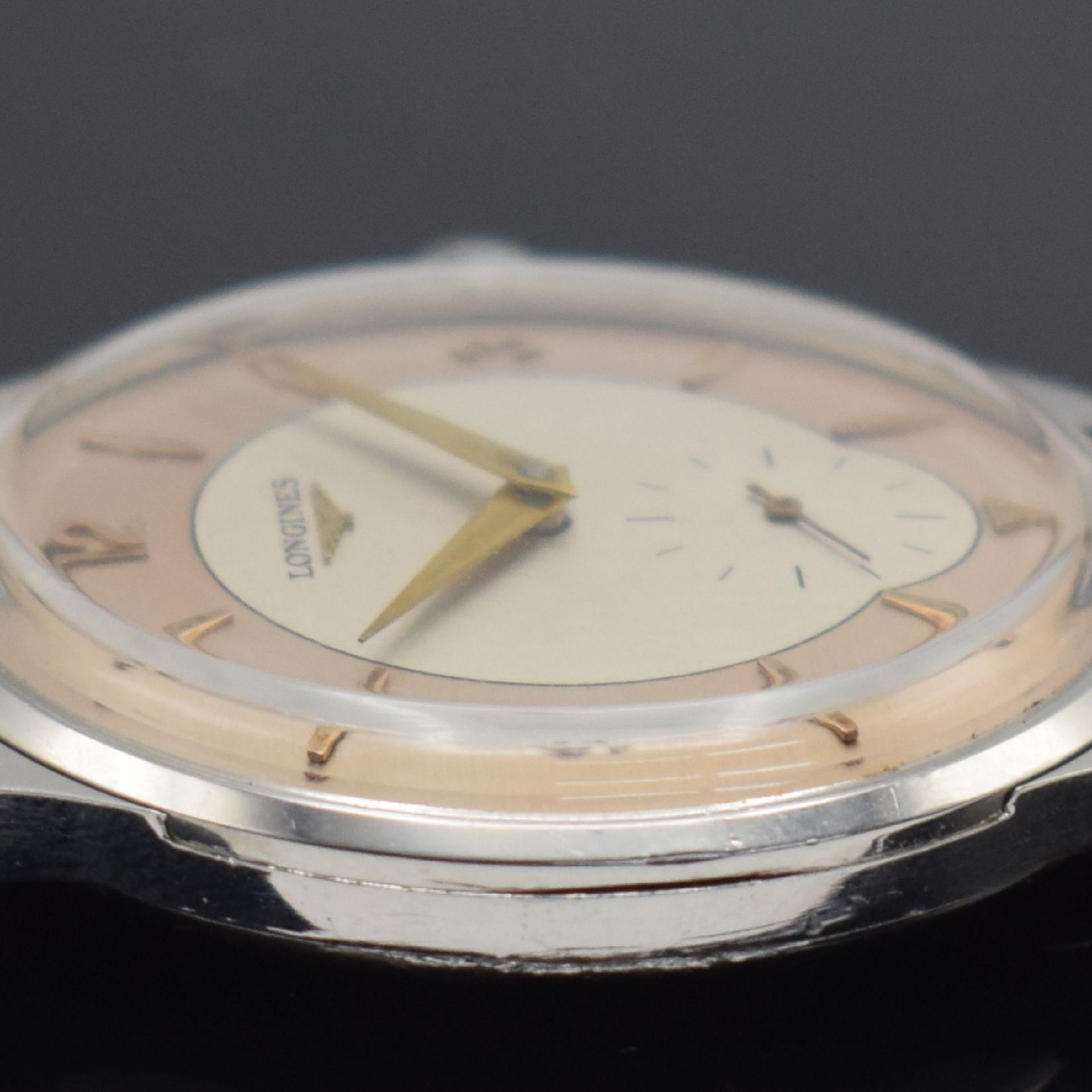 LONGINES große Herrenarmbanduhr 37,5 mm in Stahl Referenz - Image 6 of 12