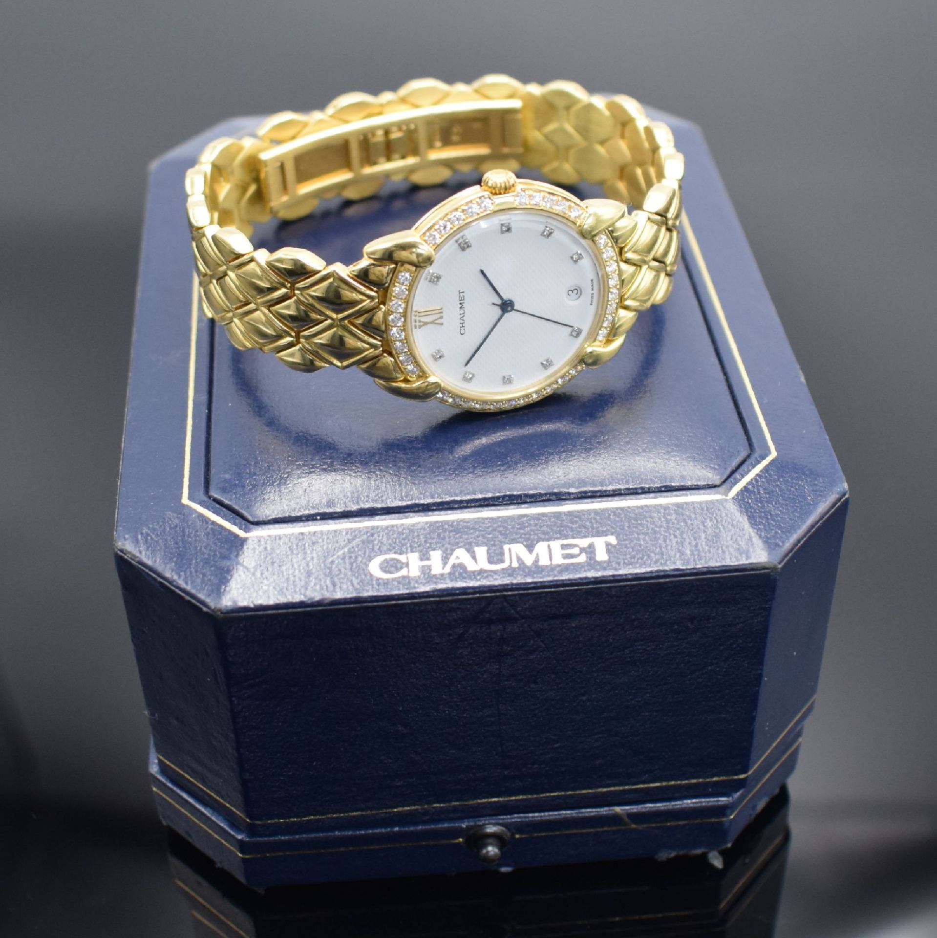 CHAUMET Armbanduhr Elysées in GG 750/000, - Bild 5 aus 5