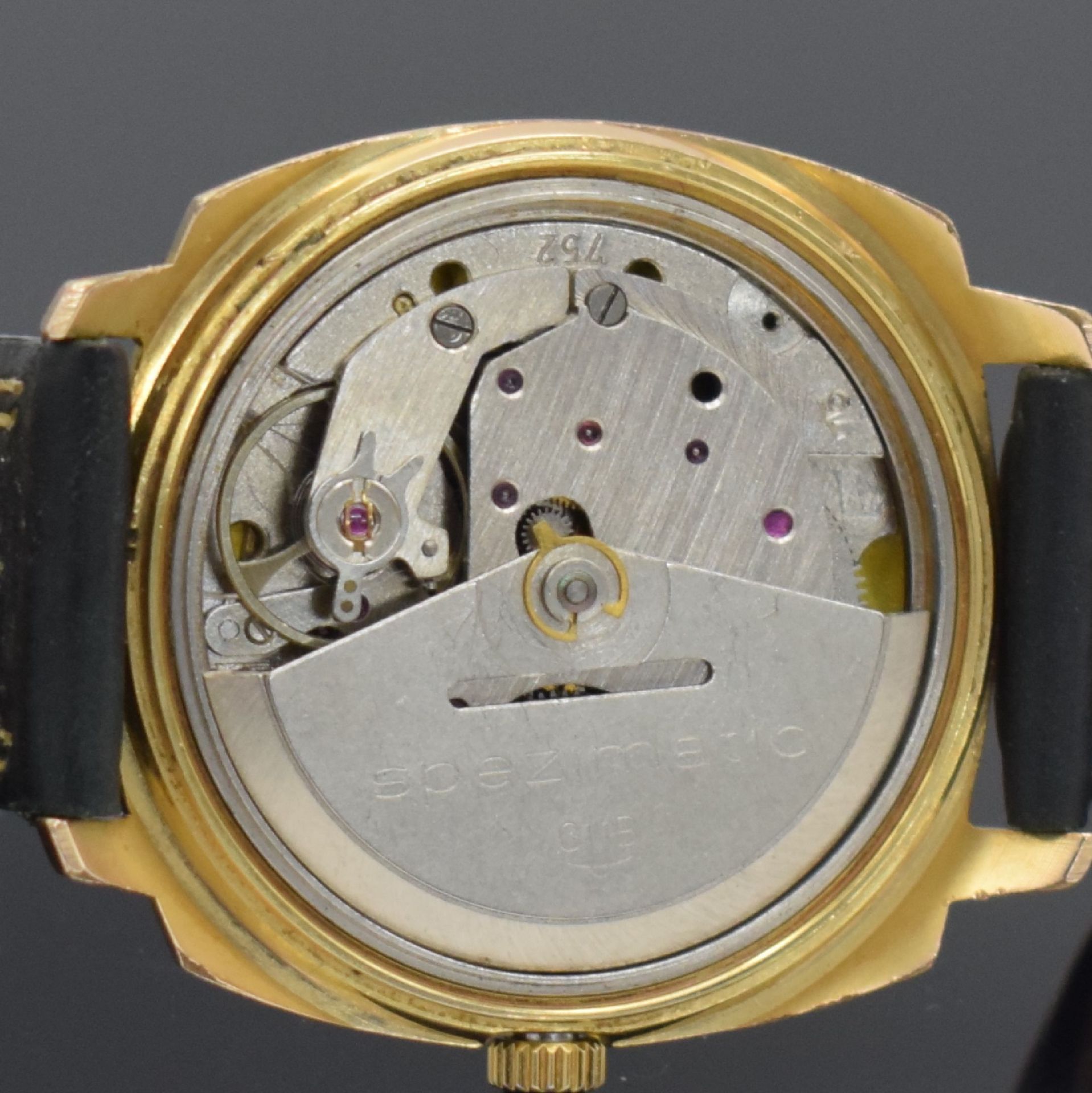 GLASHÜTTE Spezimatic Herrenarmbanduhr mit seltenem - Image 9 of 9