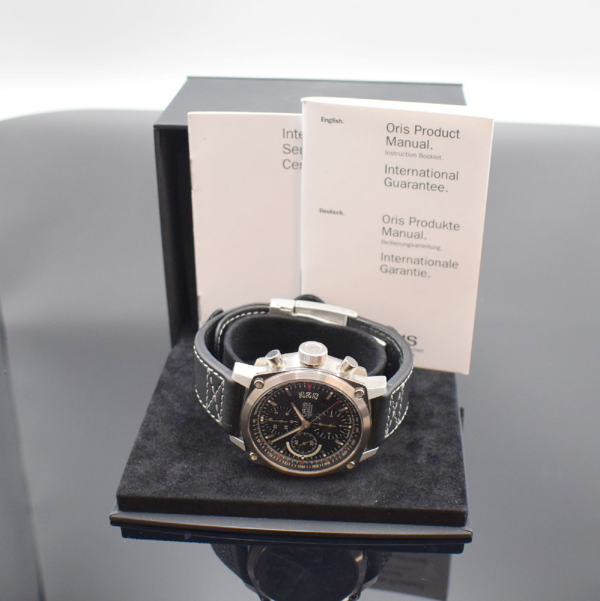 ORIS BC 4 Herrenchronograph in Stahl Referenz 7616, - Image 7 of 7