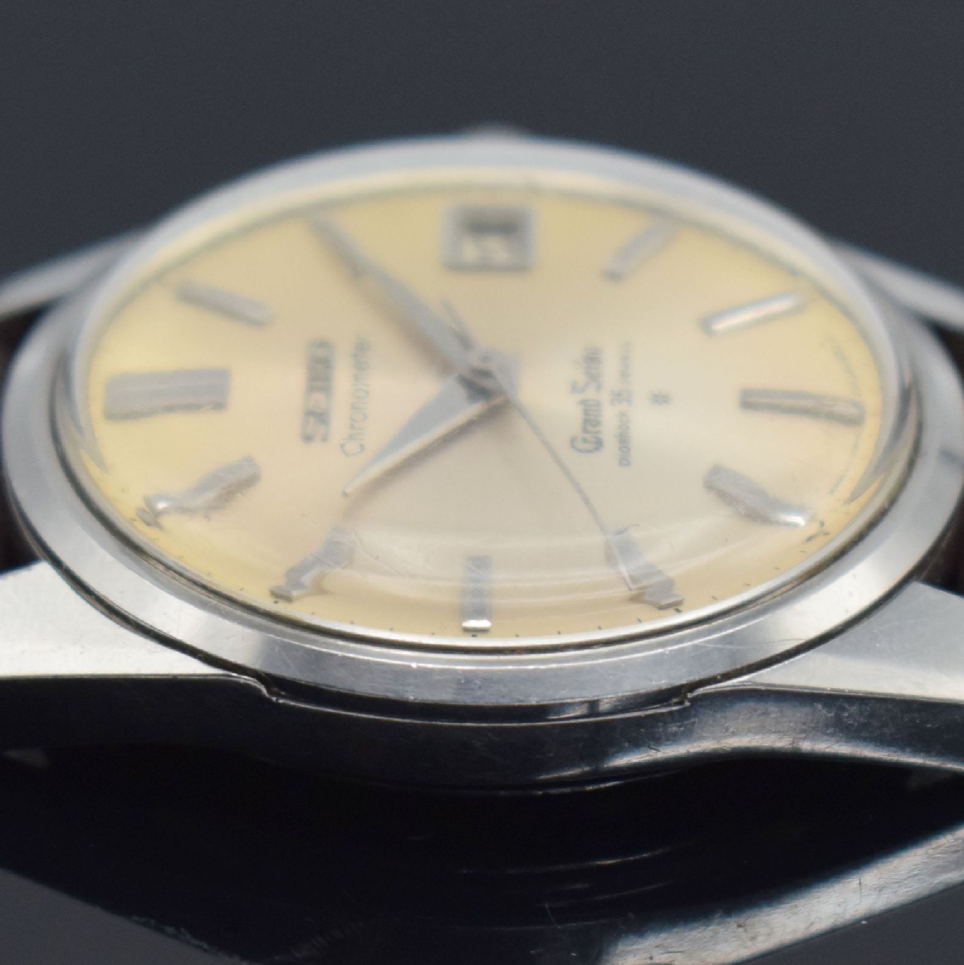 GRAND SEIKO Chronometer seltene große Herrenarmbanduhr - Image 5 of 9