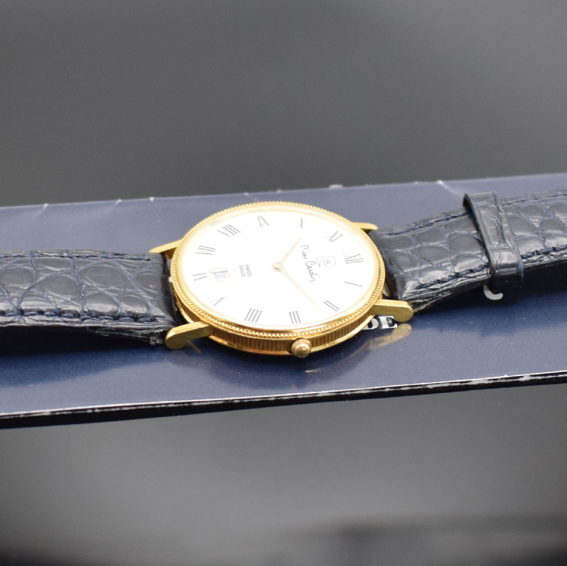 PIERRE CARDIN Armbanduhr in GG 750/000,  Schweiz verk. lt. - Bild 5 aus 5