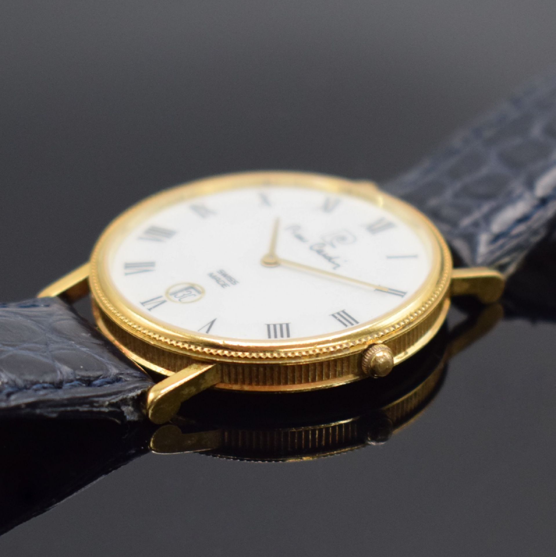 PIERRE CARDIN Armbanduhr in GG 750/000,  Schweiz verk. lt. - Bild 3 aus 5