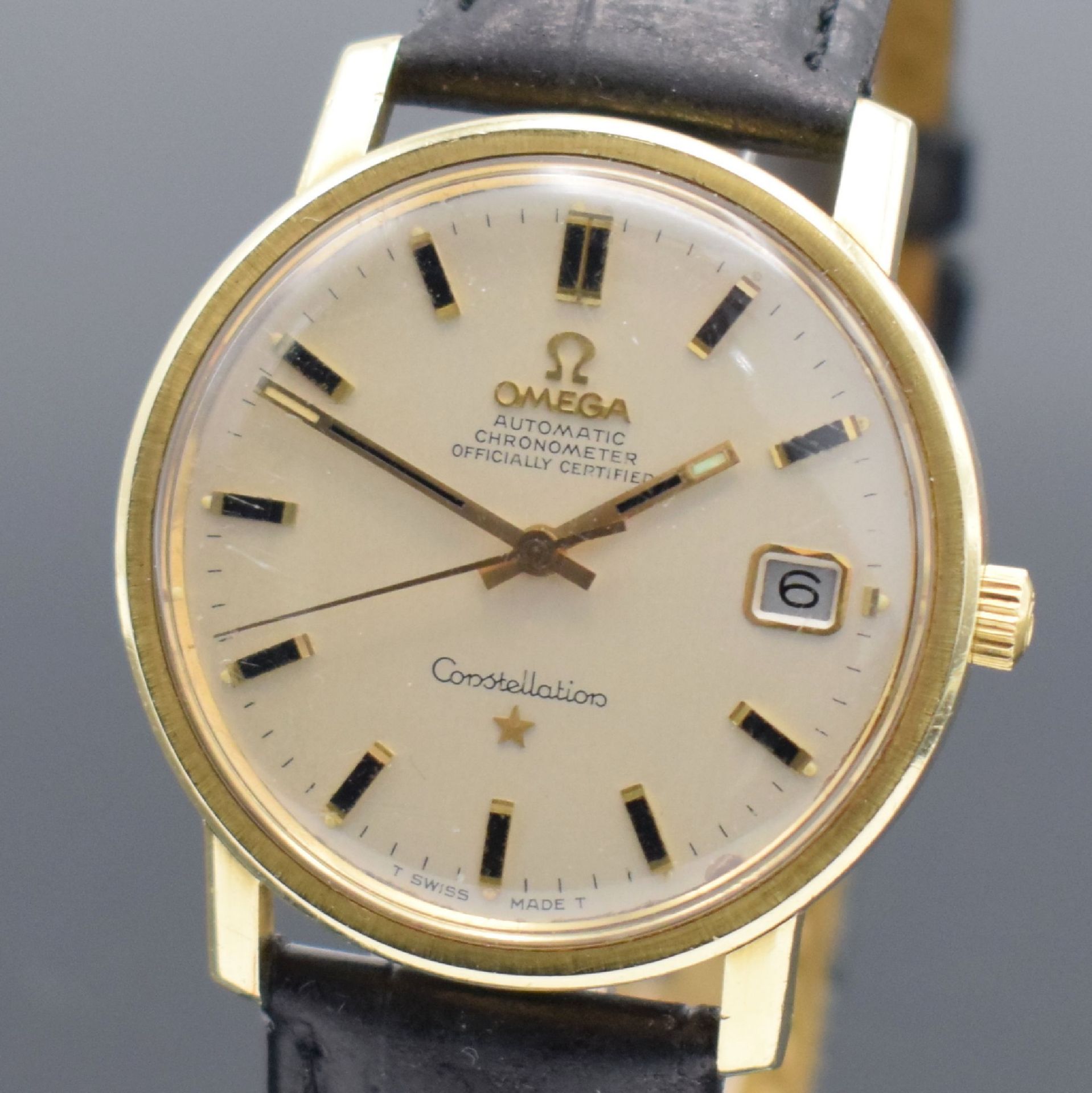 OMEGA Chronometer Constellation Herrenarmbanduhr Referenz - Bild 2 aus 8