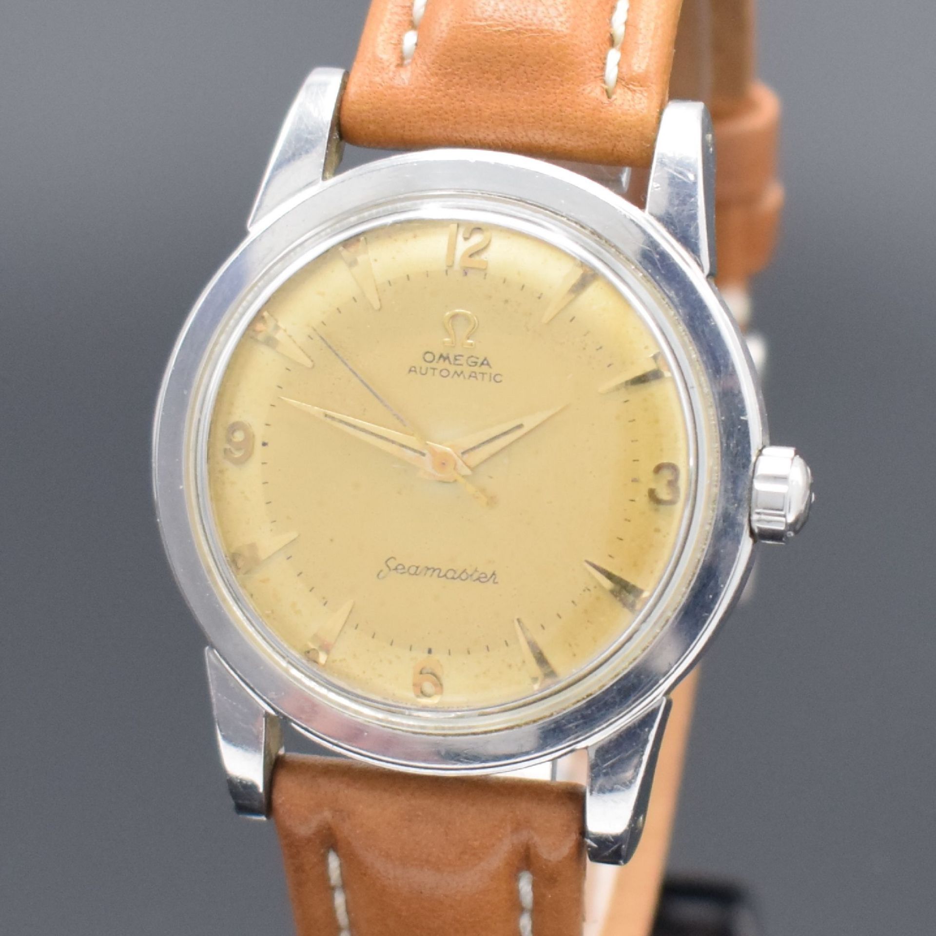 OMEGA Seamaster Herrenarmbanduhr Ref. 2577-11 SC mit - Image 2 of 6