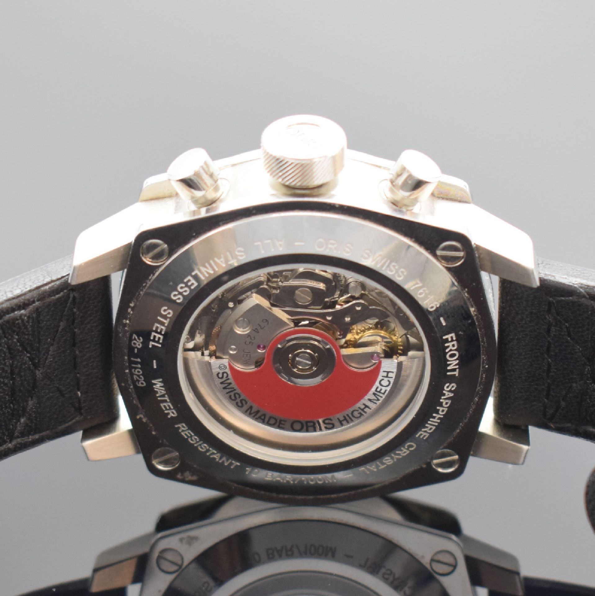 ORIS BC 4 Herrenchronograph in Stahl Referenz 7616, - Image 5 of 7