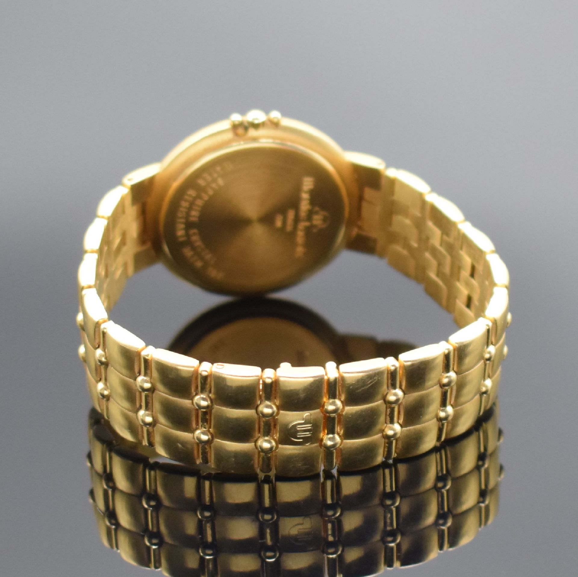 MAURICE LACROIX Herrenarmbanduhr in GG 750/000, quarz, - Image 3 of 6