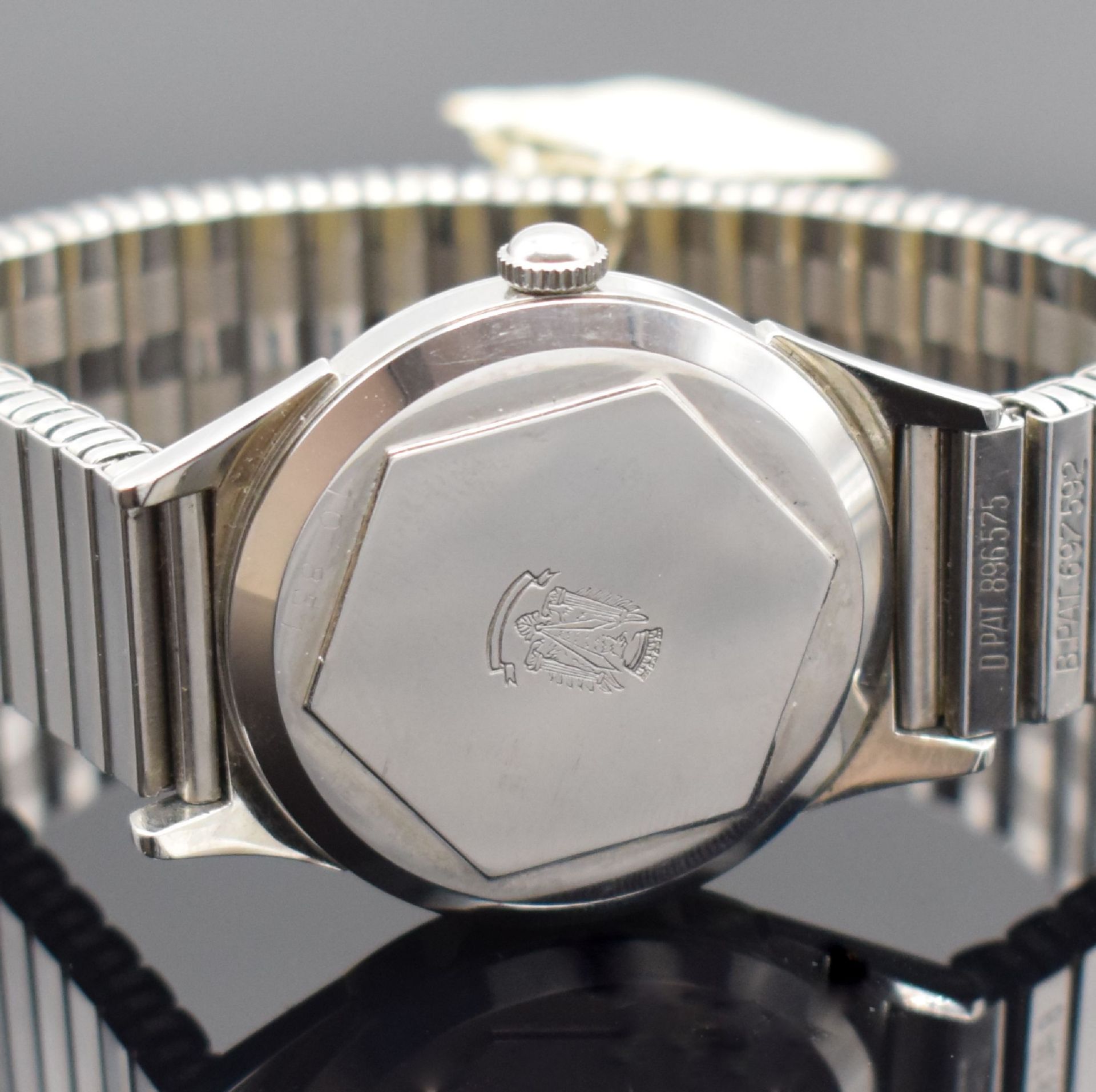 LIP nahezu neuwertige Armbanduhr in Stahl,  Frankreich um - Bild 4 aus 6