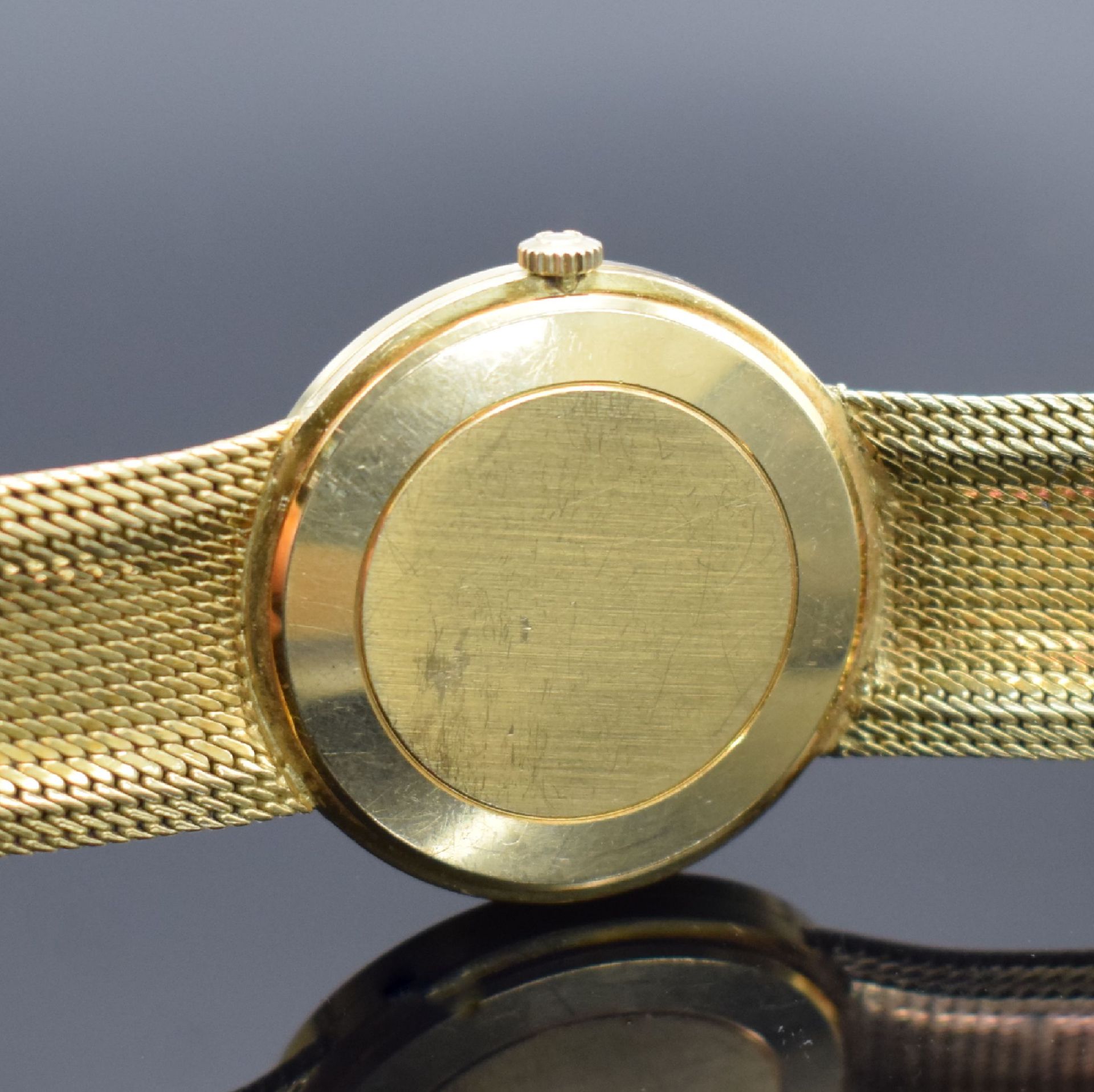 OMEGA Herrenarmbanduhr in GG 750/000 Referenz 14756SC-61, - Image 5 of 8