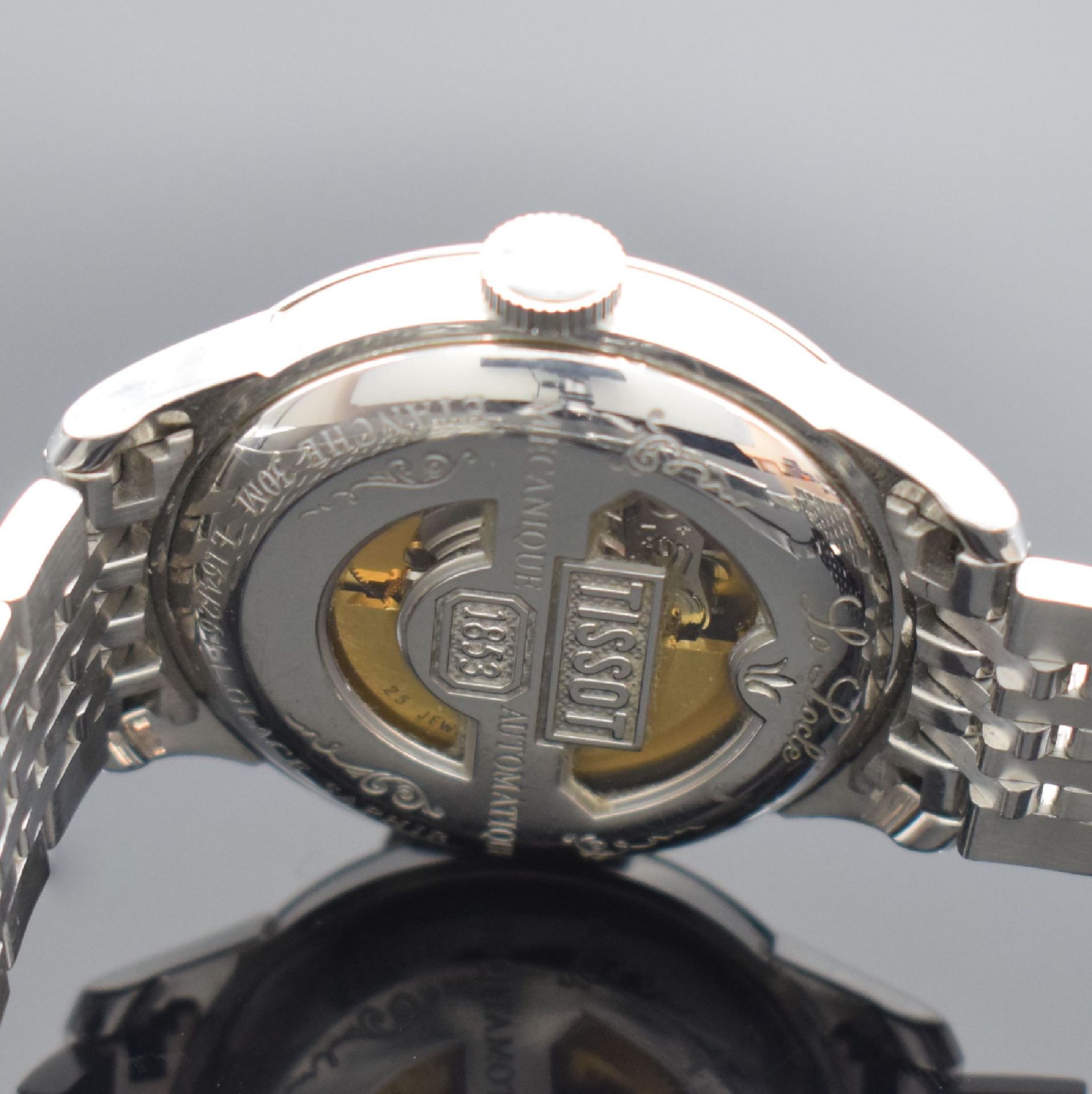 TISSOT Le Locle Herrenarmbanduhr in Stahl Referenz - Image 5 of 5