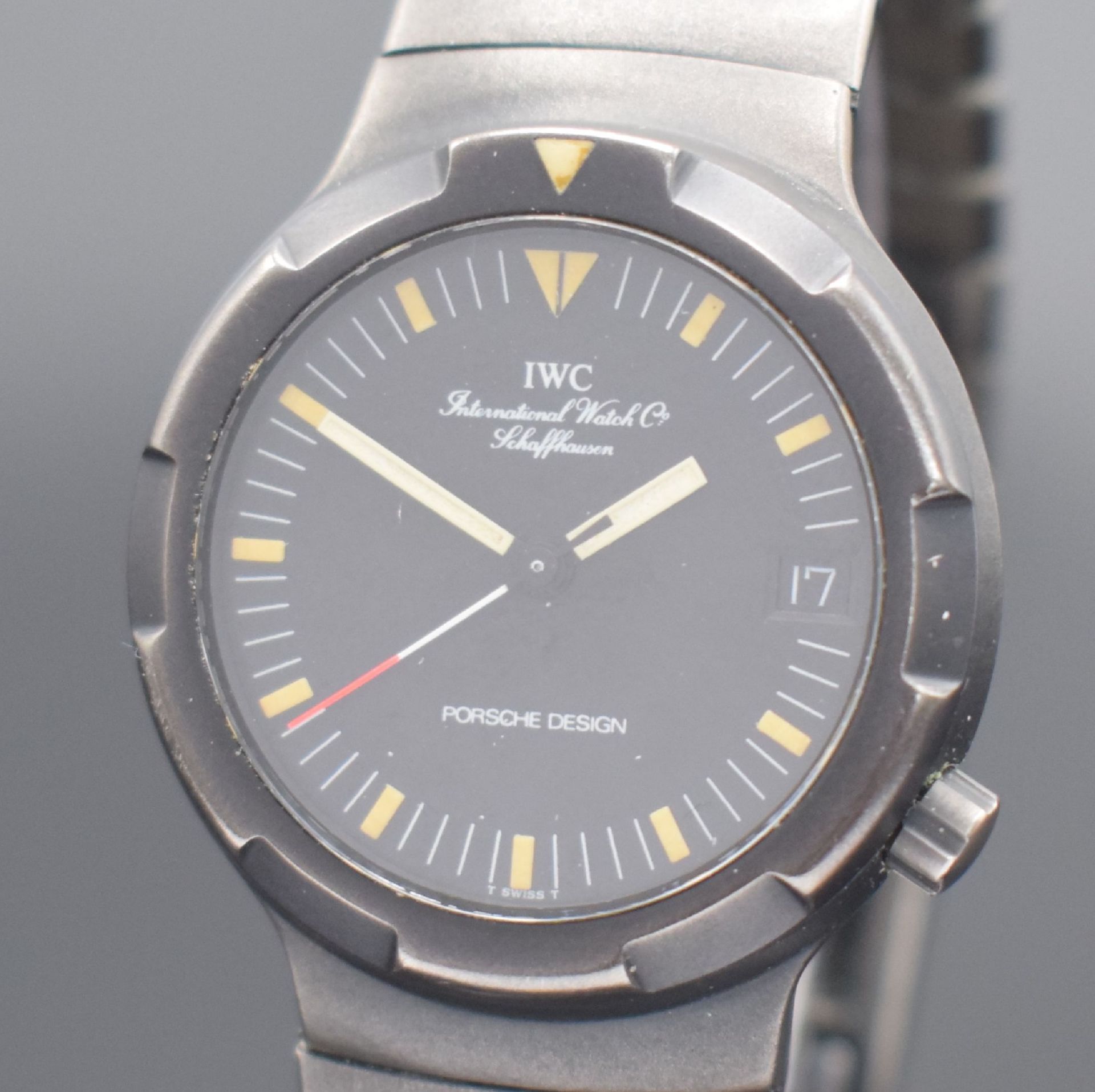 IWC / PORSCHE DESIGN seltene Armbanduhr Ocean 500 Referenz - Bild 2 aus 4