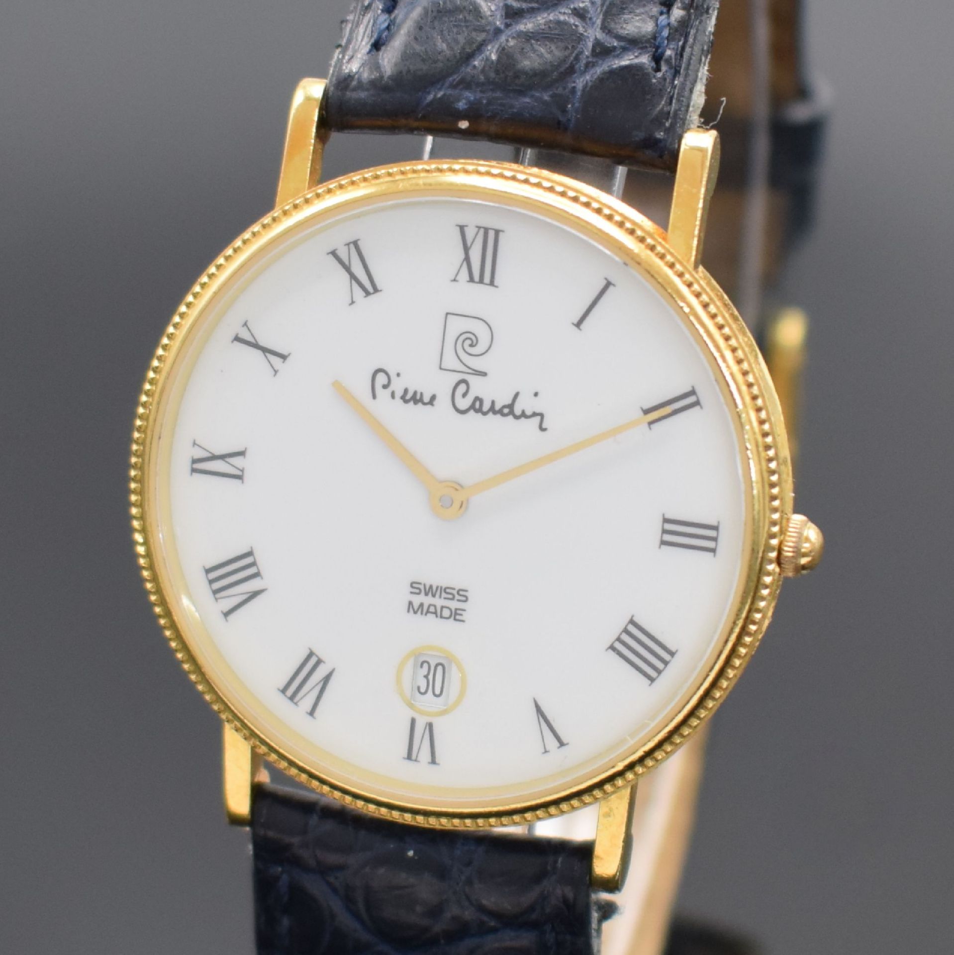 PIERRE CARDIN Armbanduhr in GG 750/000,  Schweiz verk. lt. - Bild 2 aus 5