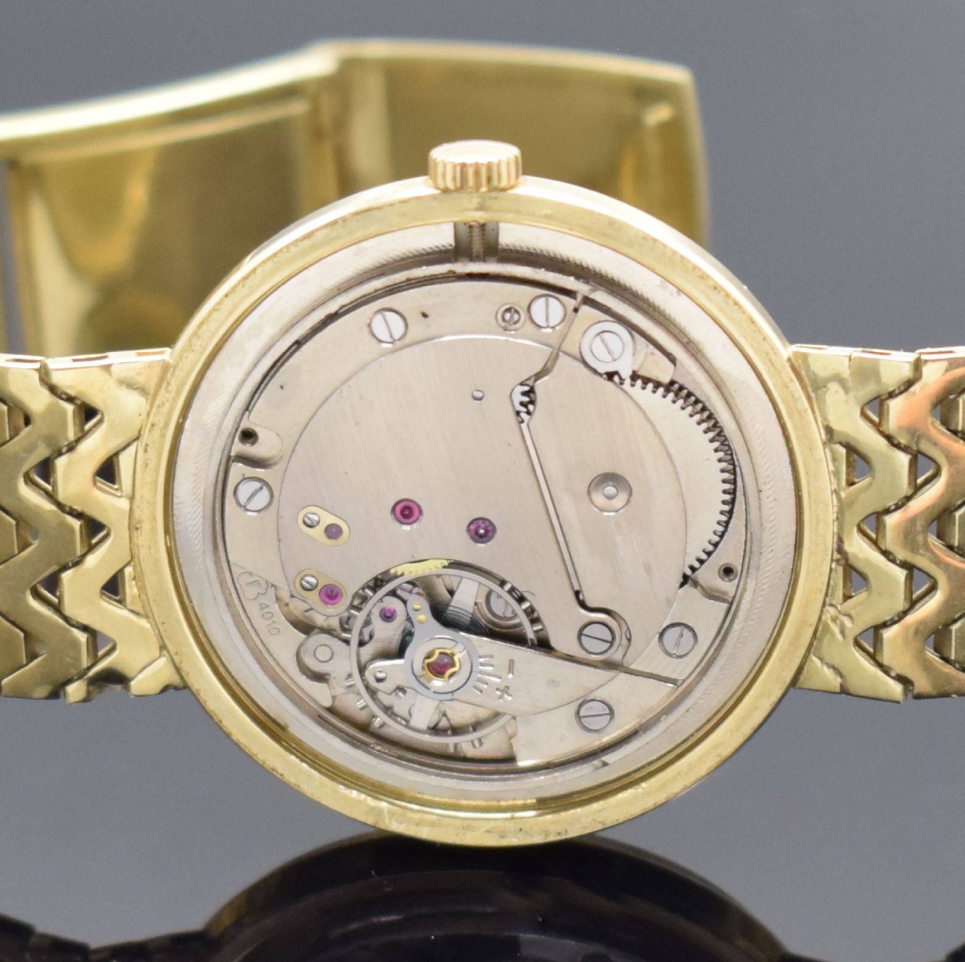ROXY Armbanduhr in GG 585/000,  Handaufzug, Schweiz um - Bild 6 aus 6