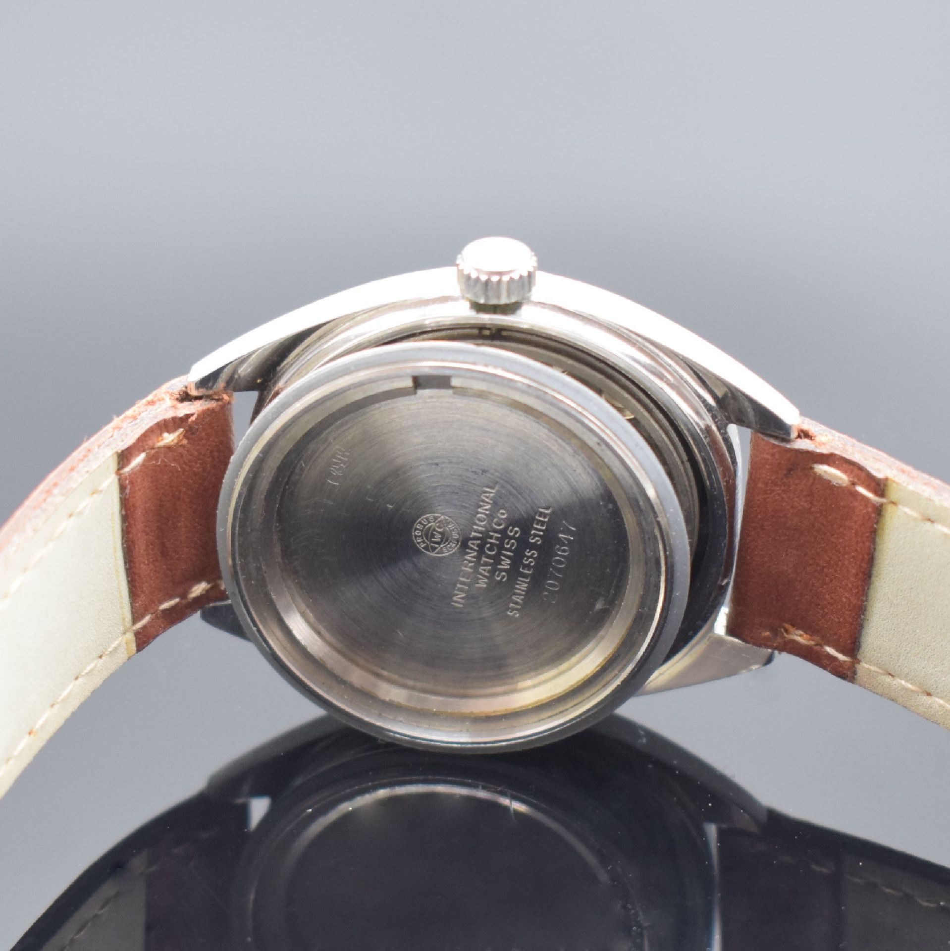 IWC Yacht Club Herrenarmbanduhr in Stahl Referenz 811 AD, - Bild 6 aus 6