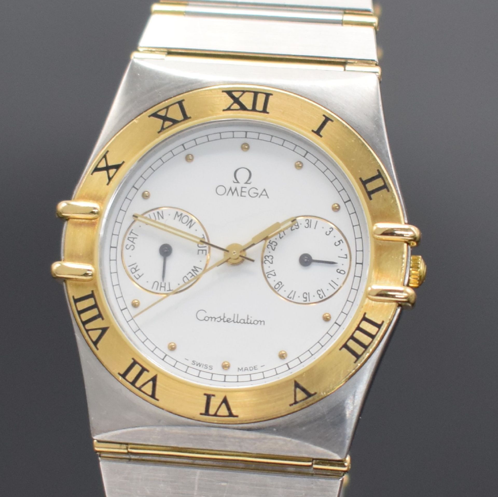 OMEGA Constellation Armbanduhr in Stahl/Gold Referenz - Bild 2 aus 5