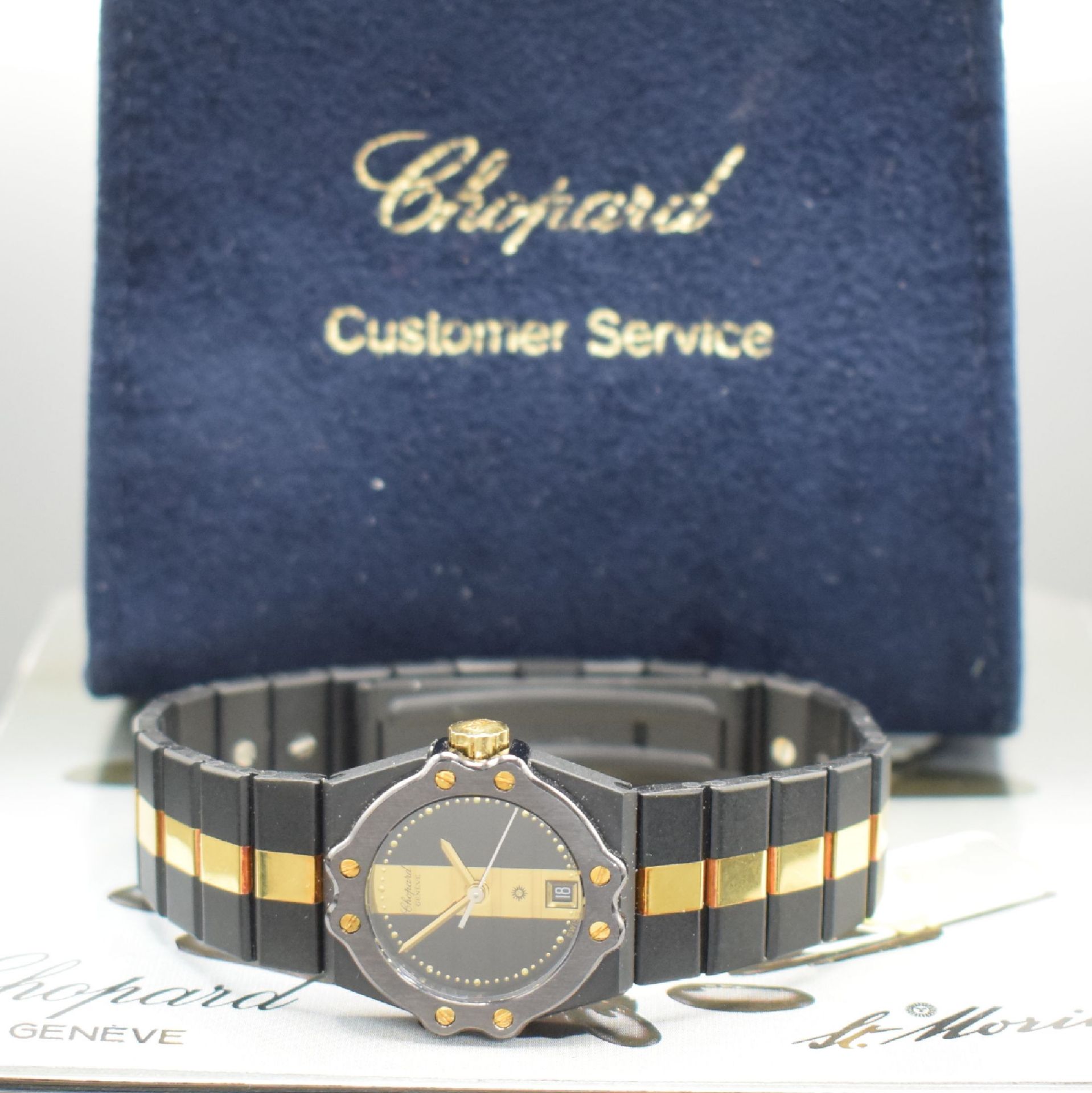 CHOPARD St. Moritz Damenarmbanduhr Referenz 8026, Geh. - Image 6 of 6