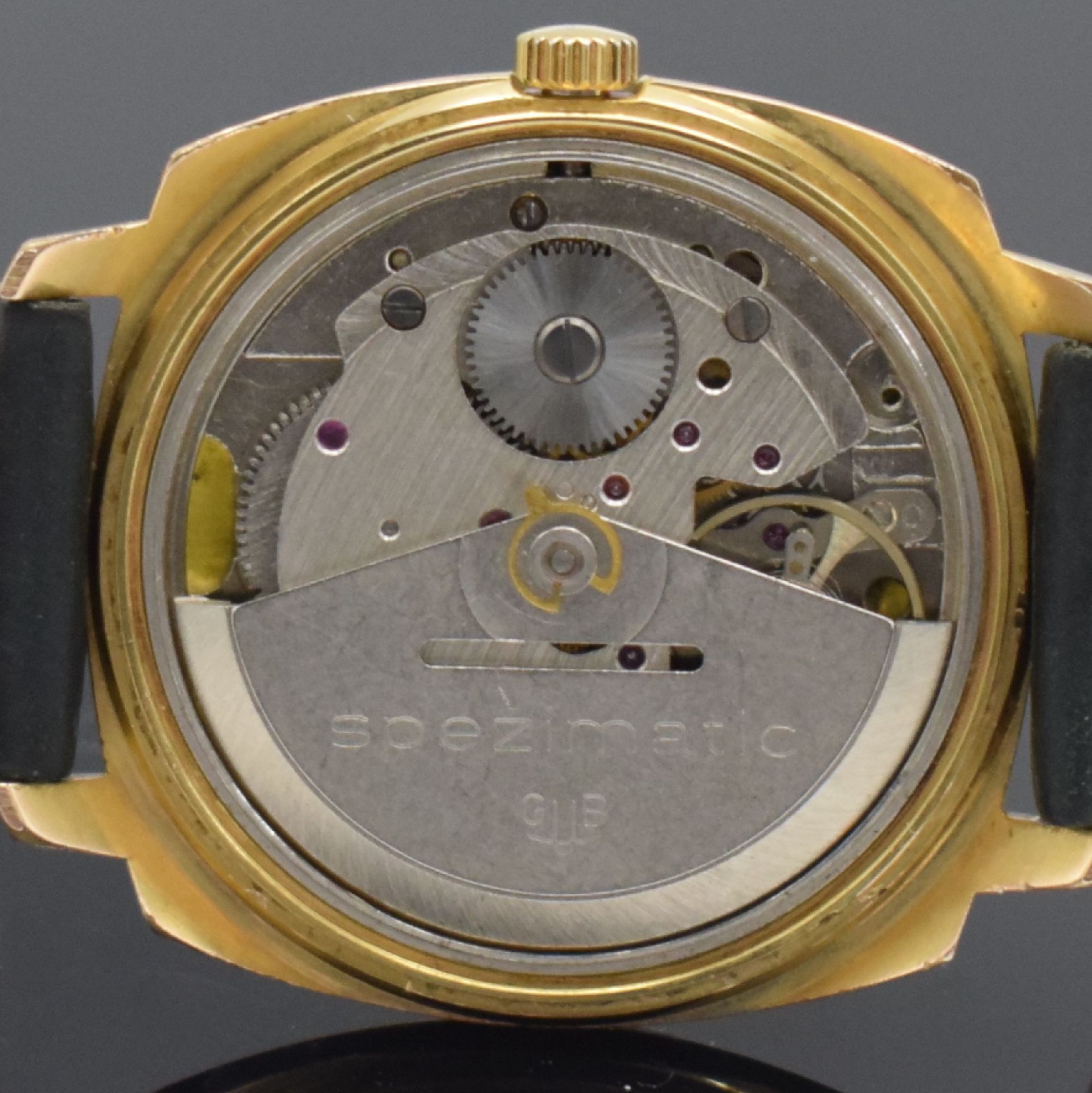 GLASHÜTTE Spezimatic Herrenarmbanduhr mit seltenem - Image 8 of 9