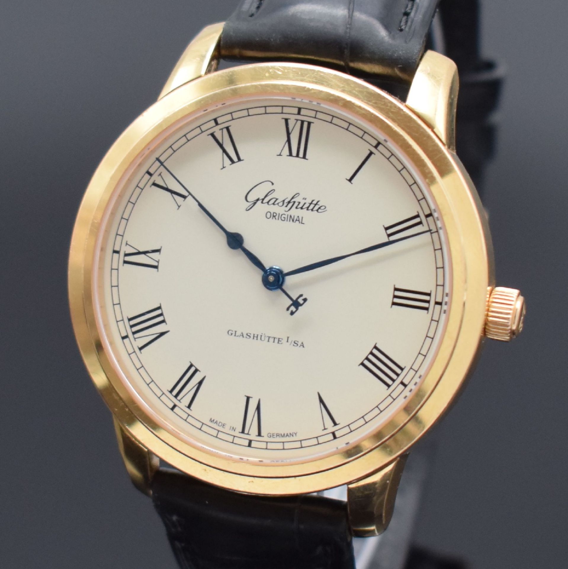 GLASHÜTTE ORIGINAL Senator Herrenarmbanduhr in RoseG - Image 2 of 8